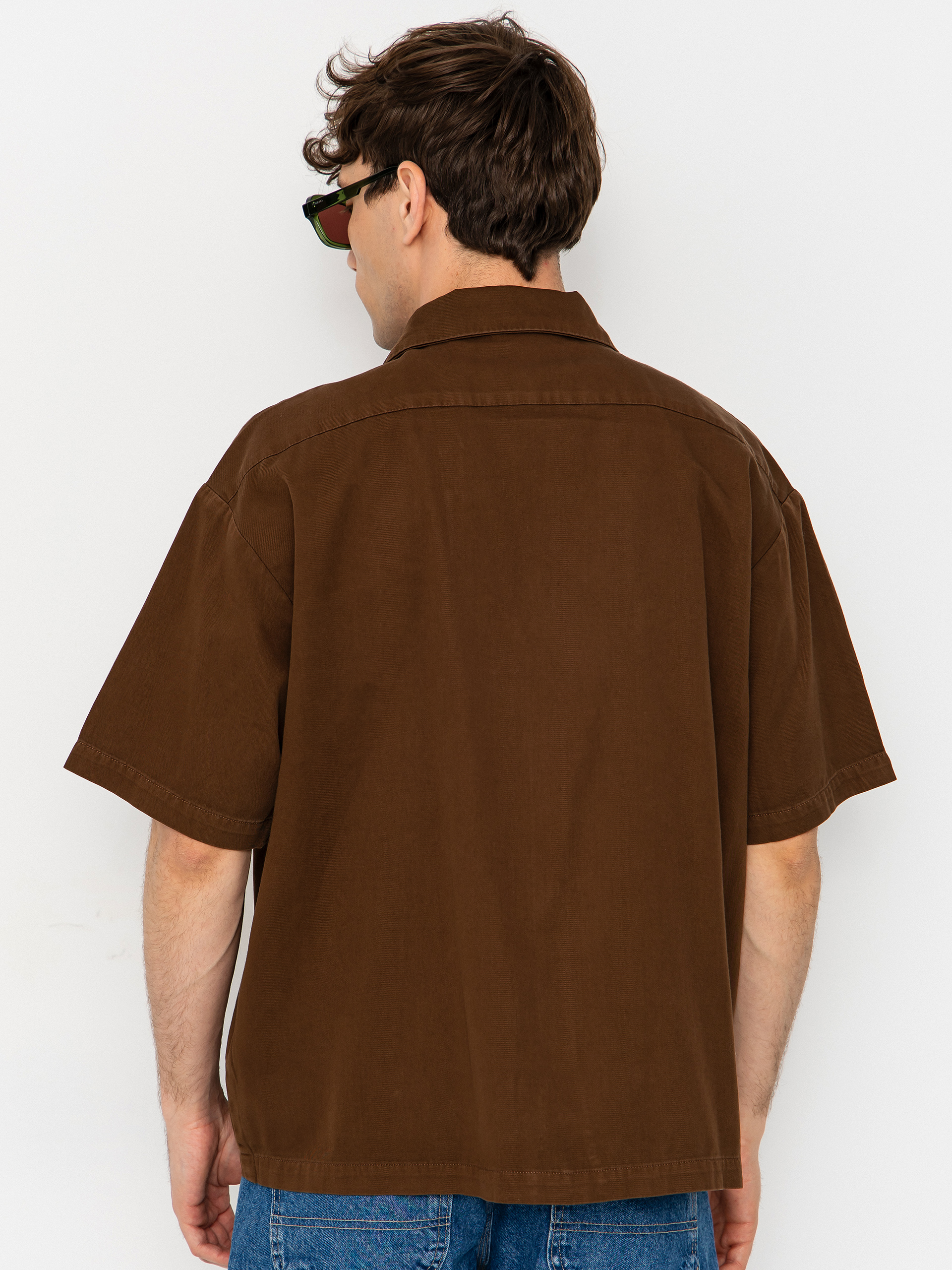 Сорочка Dickies 247 Garment Dyed Work (timber brown)