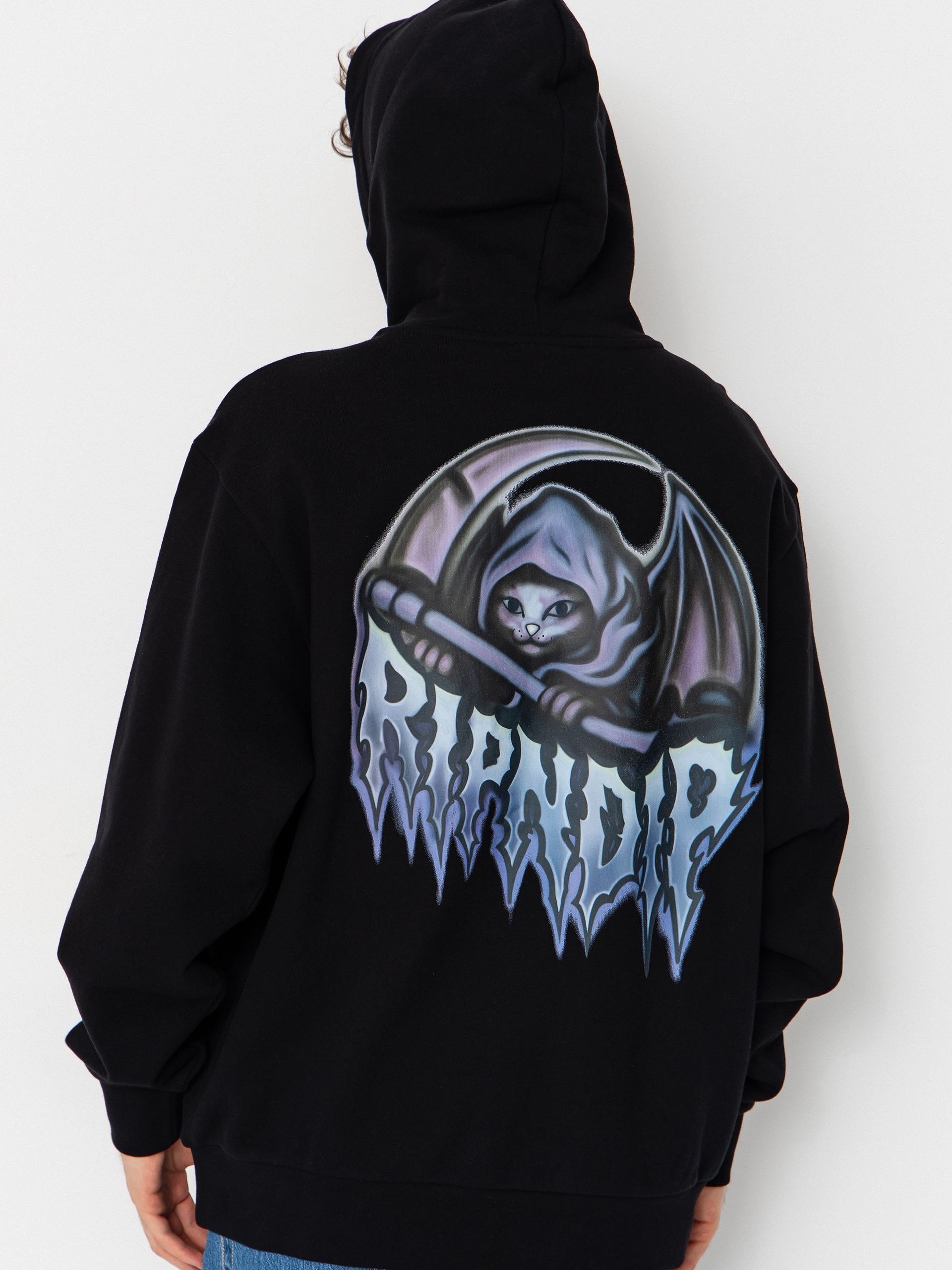 Худі RipNDip Out Of Time HD (black wash)
