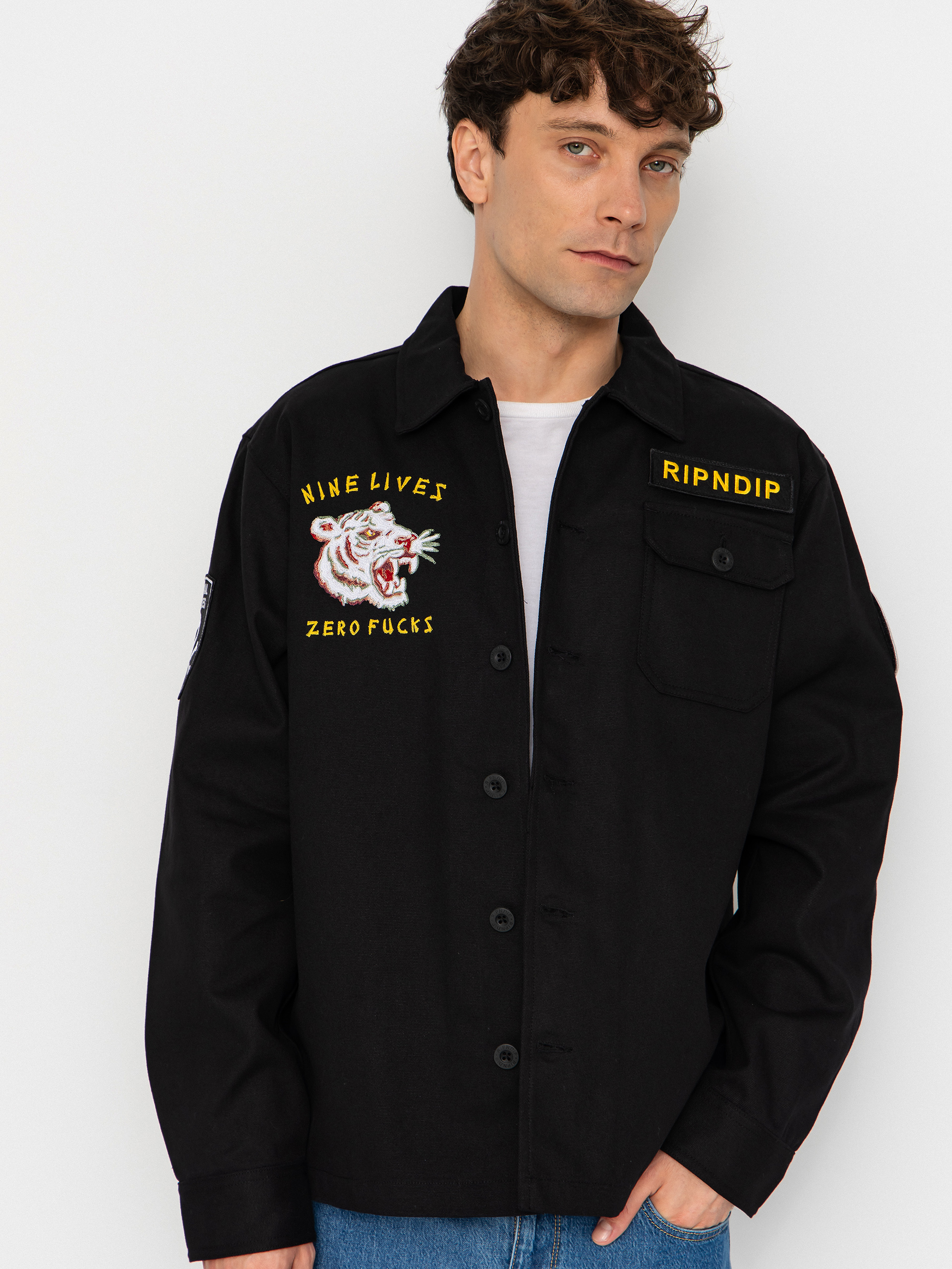 Куртка RipNDip Nine Militarty (black)