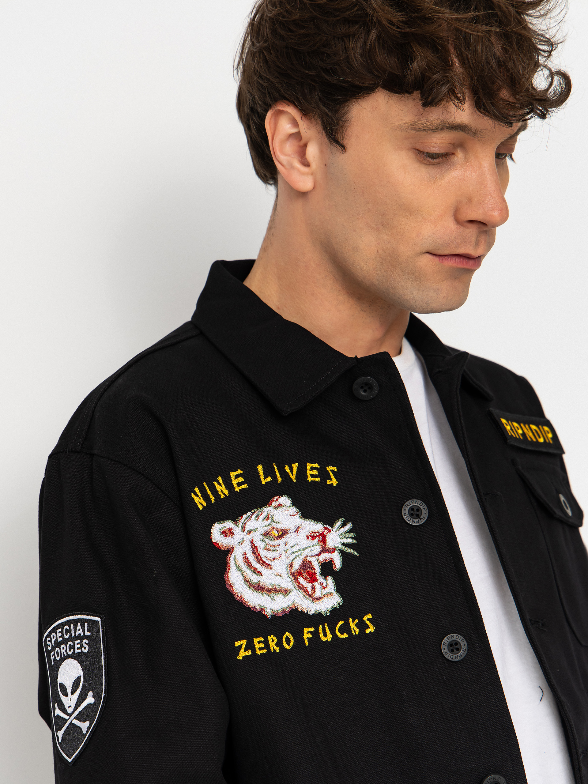 Куртка RipNDip Nine Militarty (black)