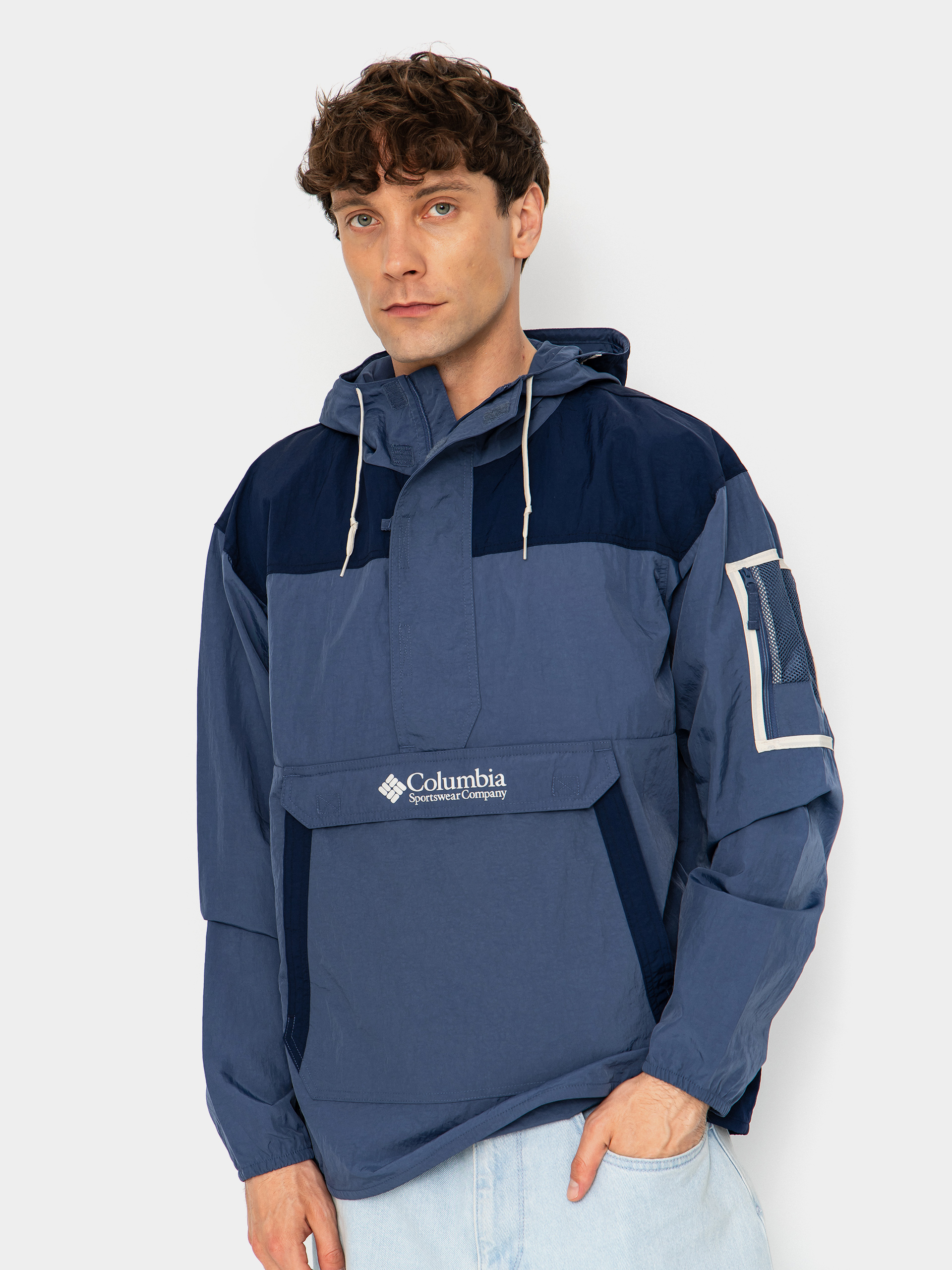 u041au0443u0440u0442u043au0430 Columbia Challenger Windbreaker Anorak (dark mountain/collegiate navy)