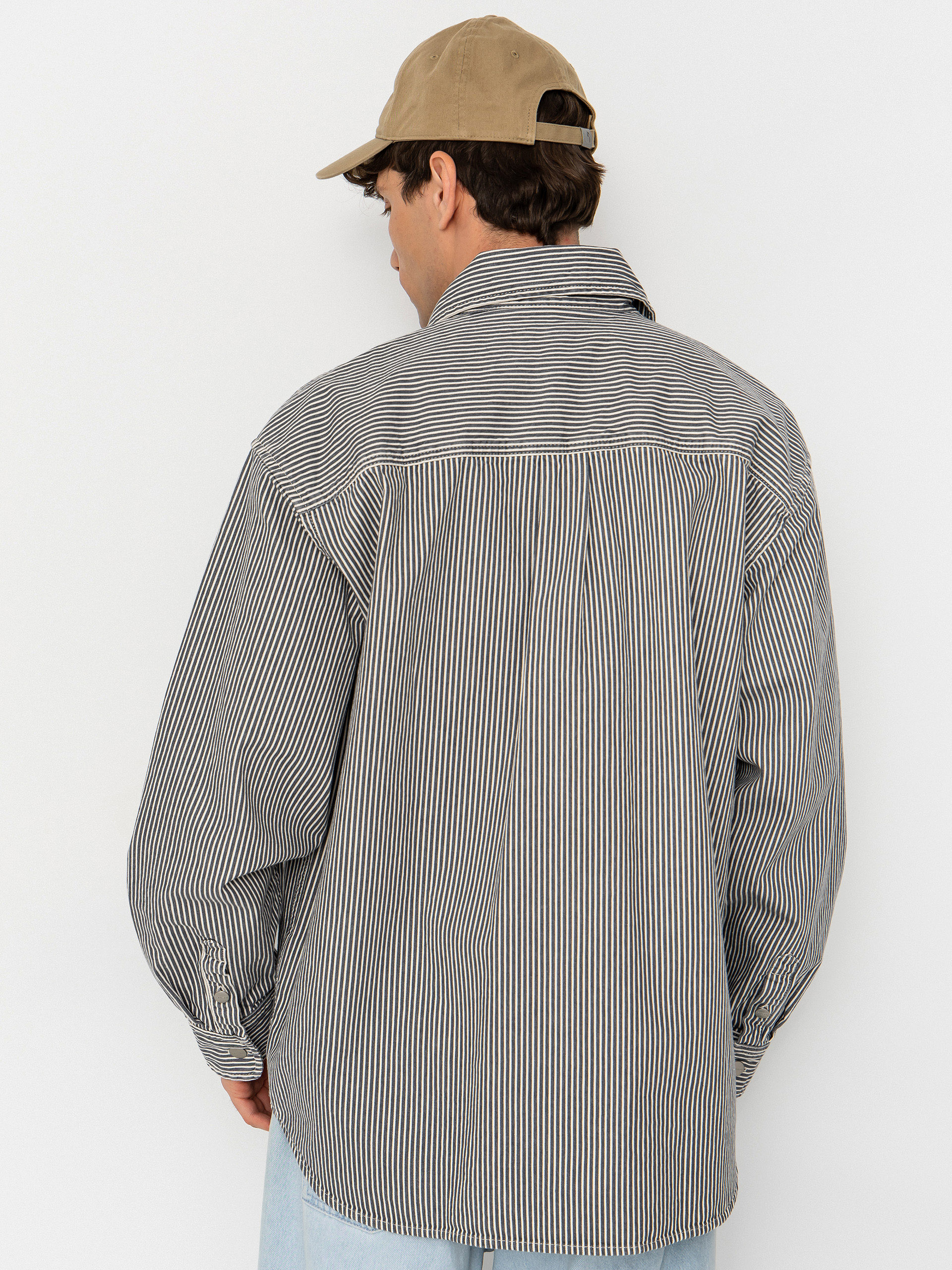 Куртка Carhartt WIP Mercer (mercer stripe/graphite/wax)