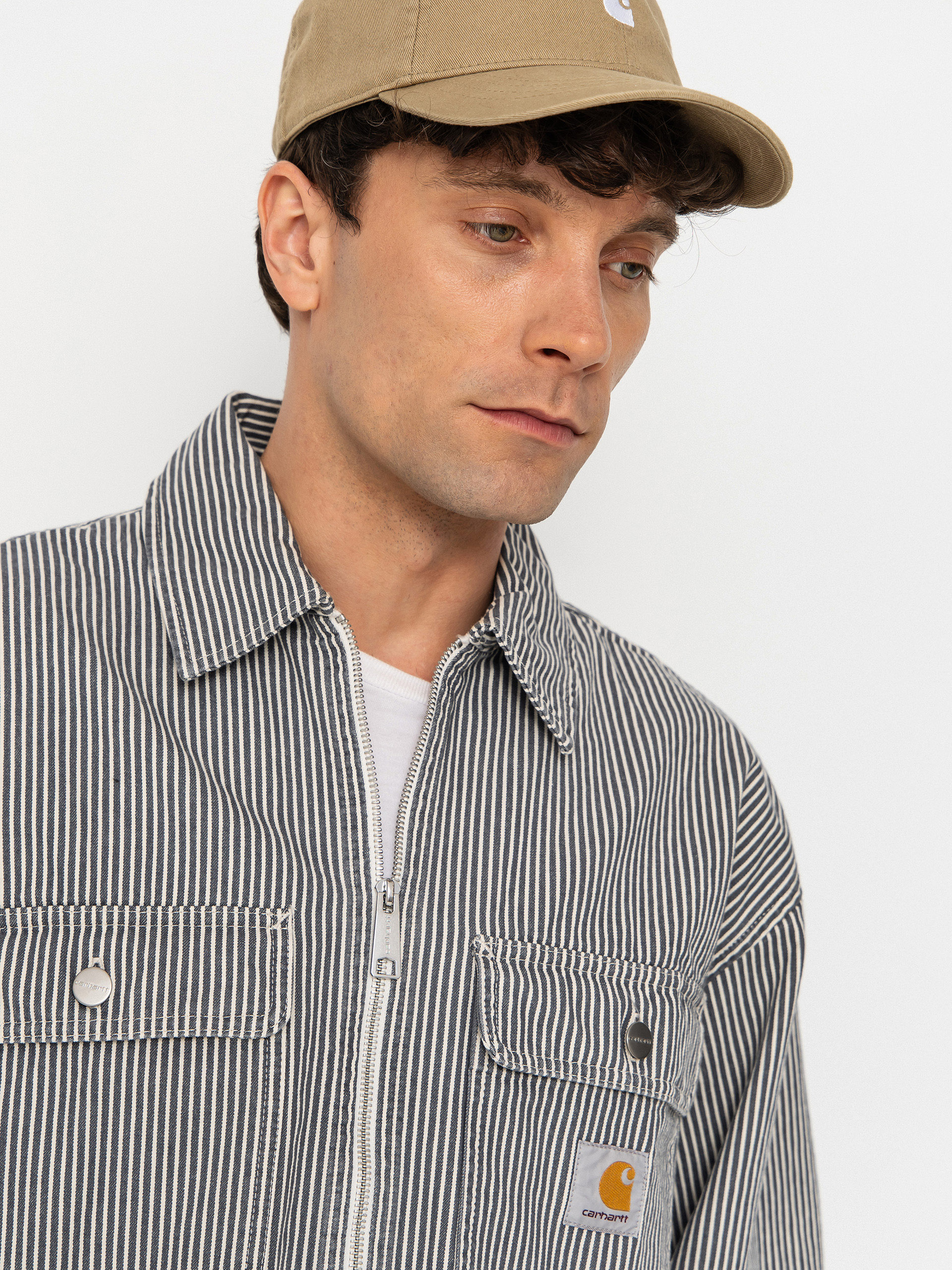 Куртка Carhartt WIP Mercer (mercer stripe/graphite/wax)