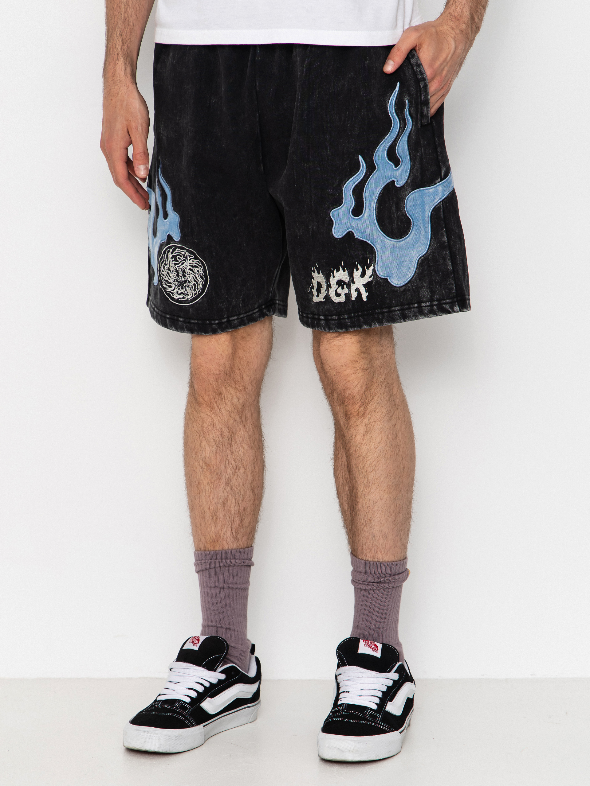 Шорти DGK Storm (washed black)