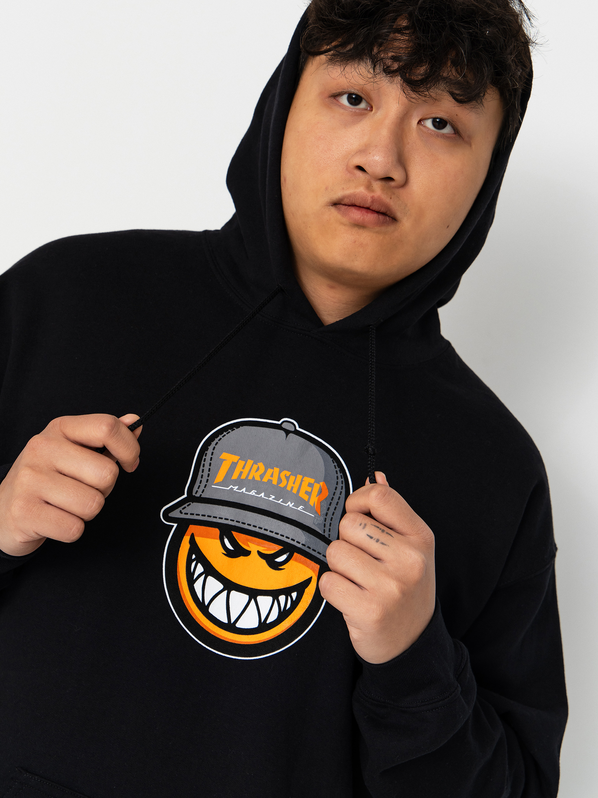 Худі Thrasher x Spitfire Sf Loc HD (black)