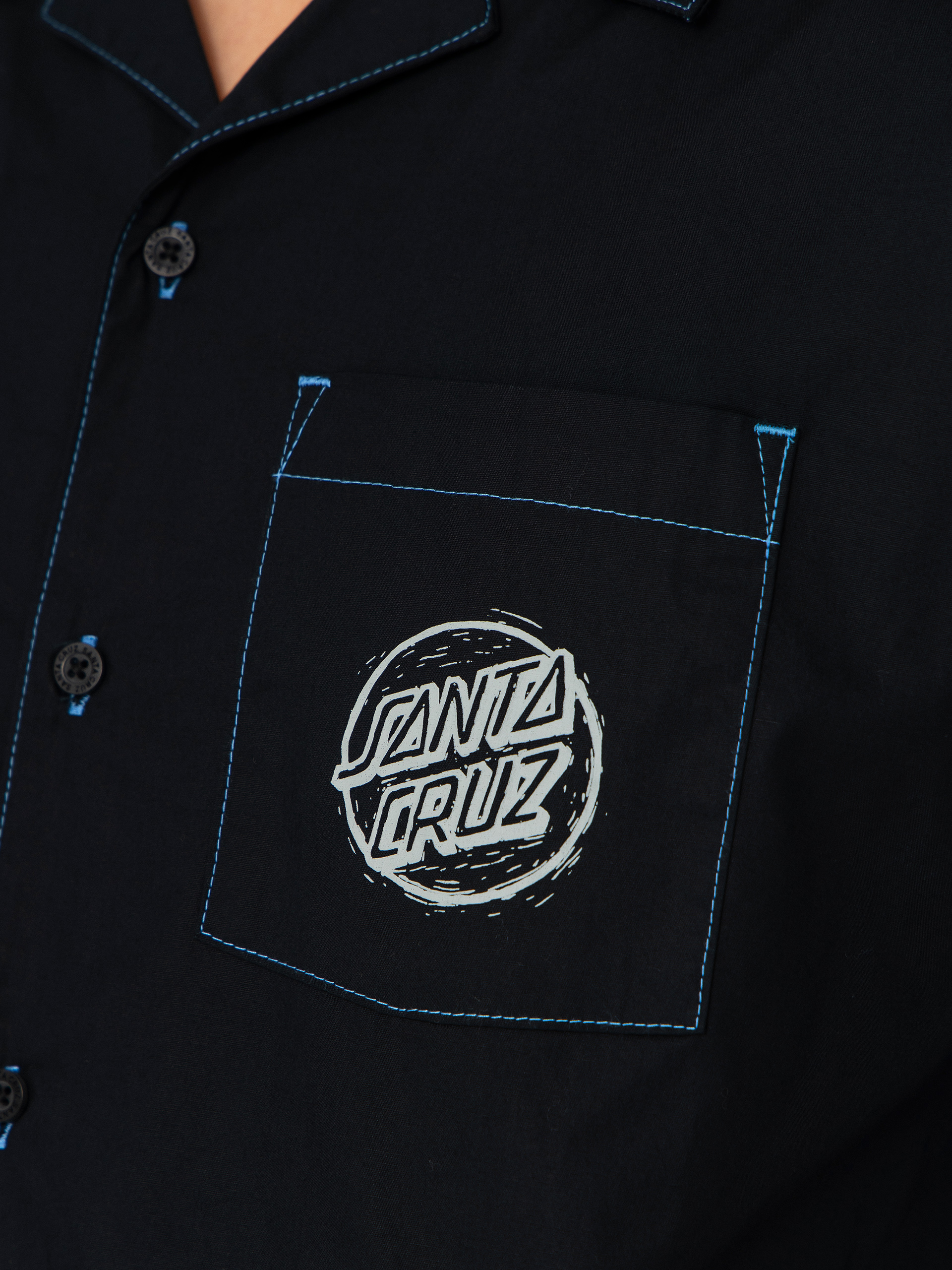 Сорочка Santa Cruz Stamped (black)