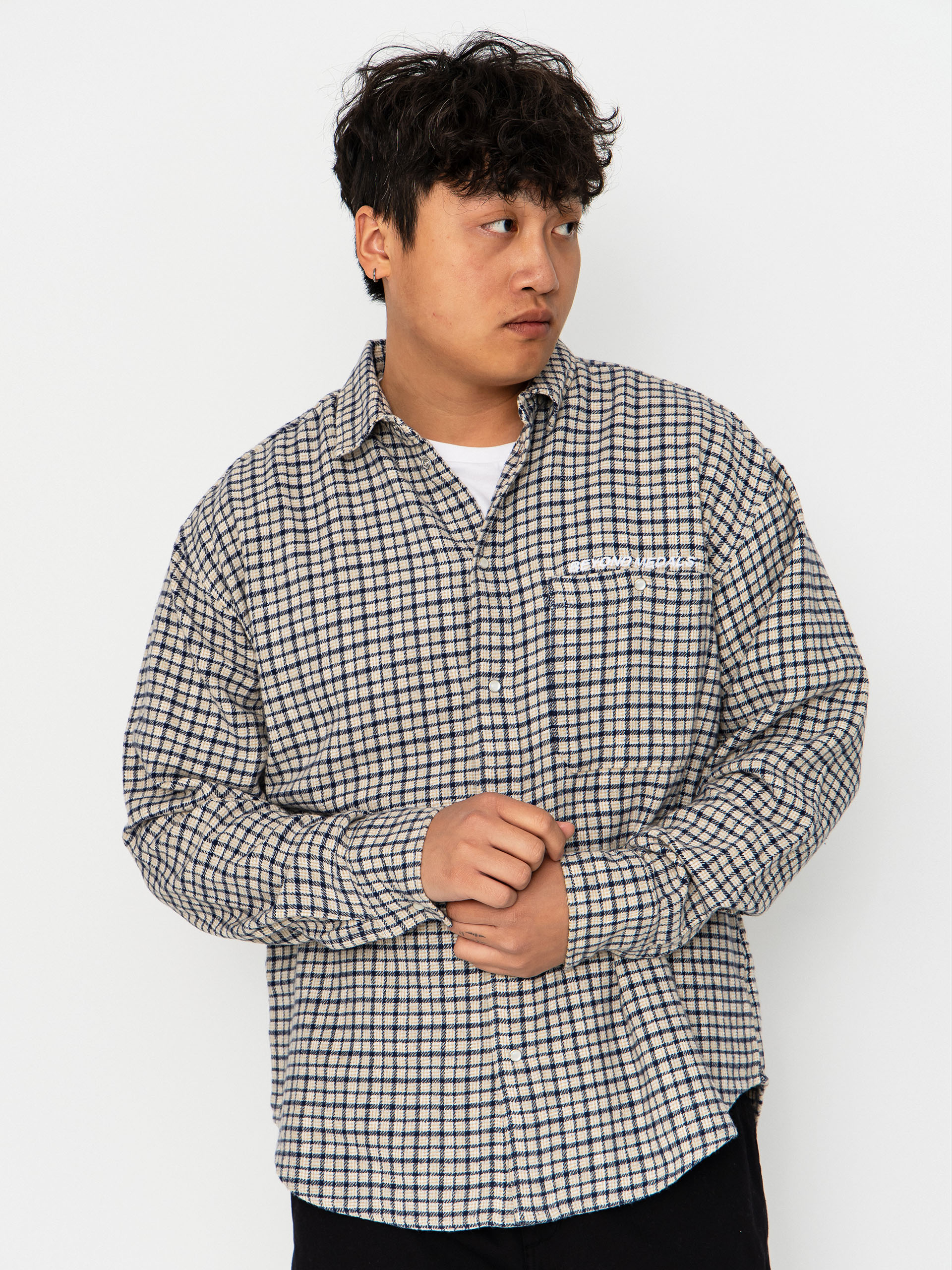 Сорочка Beyond Medals Checkered (beige)