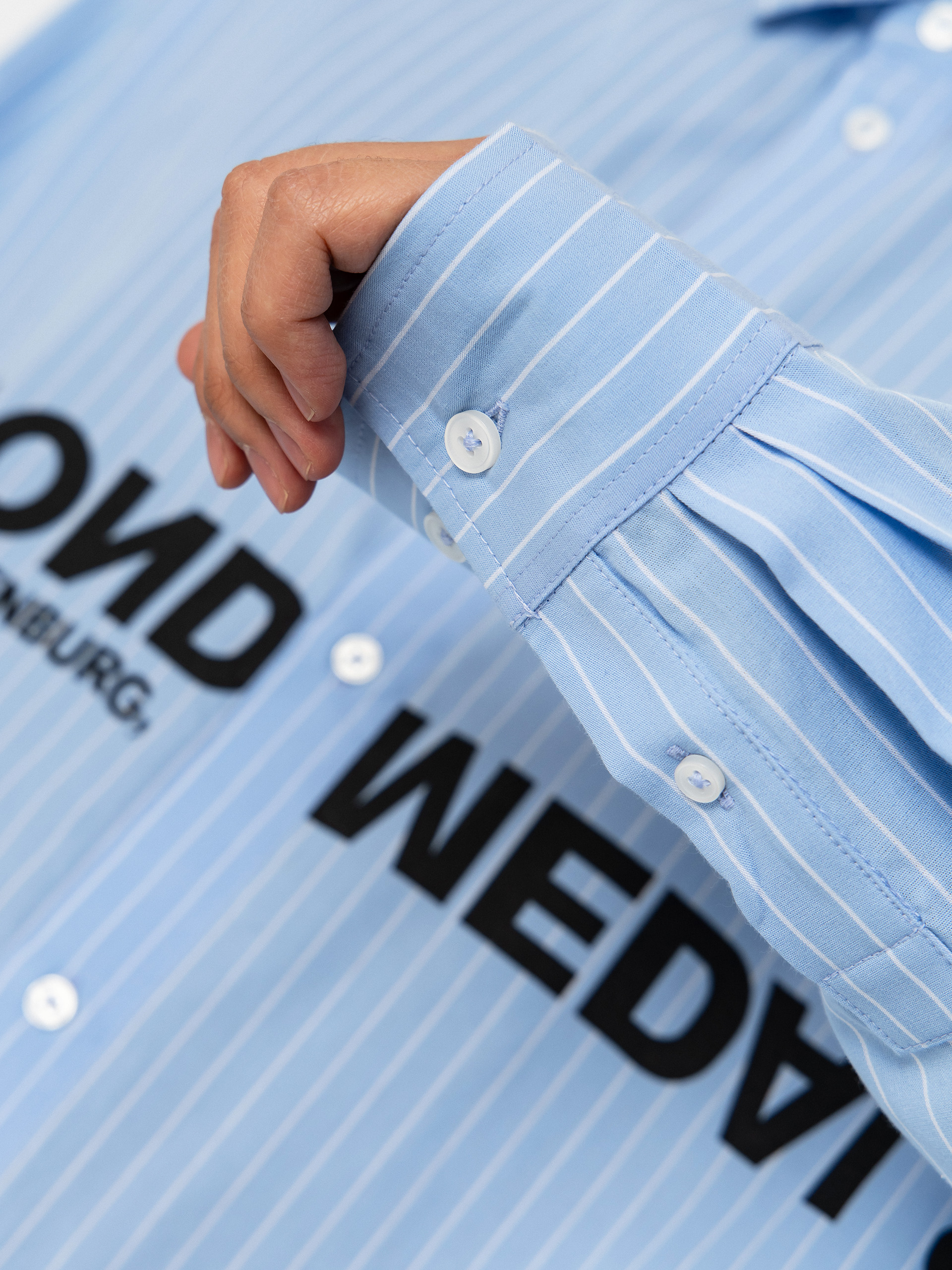 Сорочка Beyond Medals Button Up (l.blue)