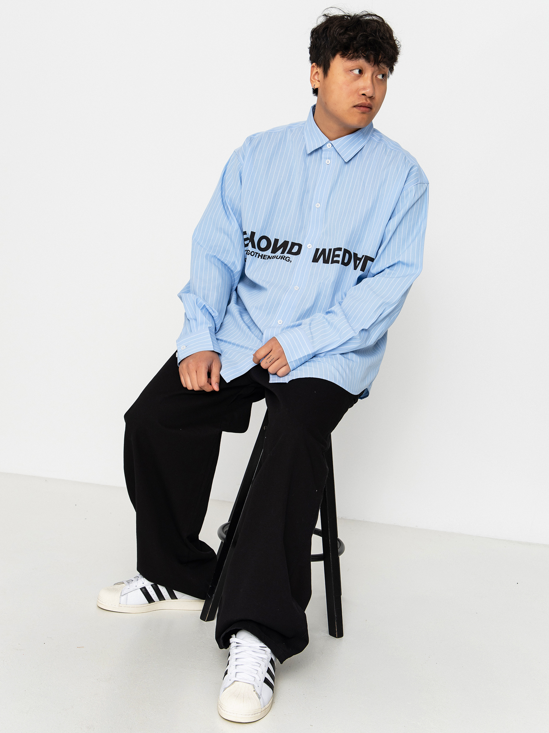 Сорочка Beyond Medals Button Up (l.blue)