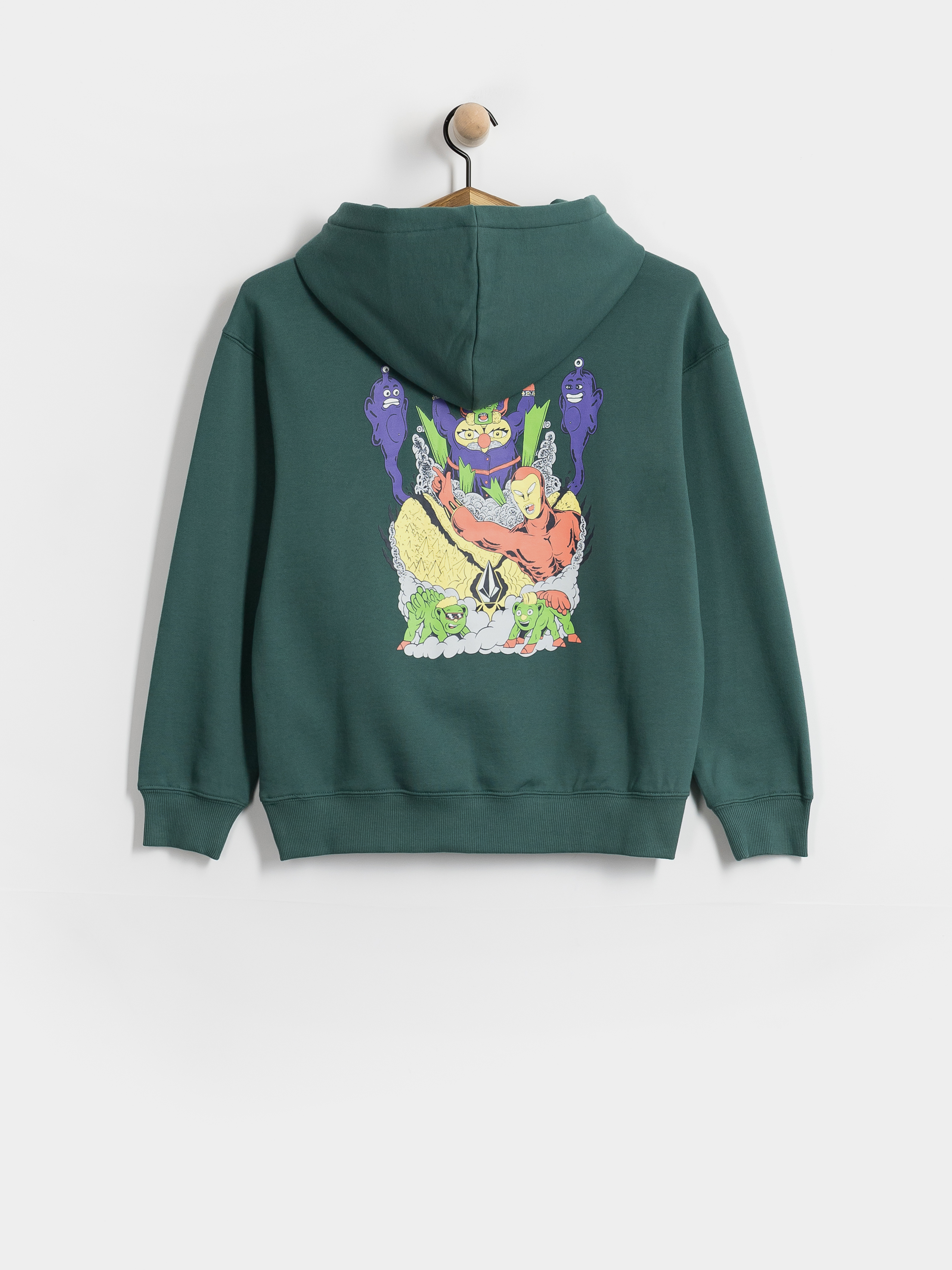 Худі Volcom Fa Ben Sanaire HD JR (rifle green)