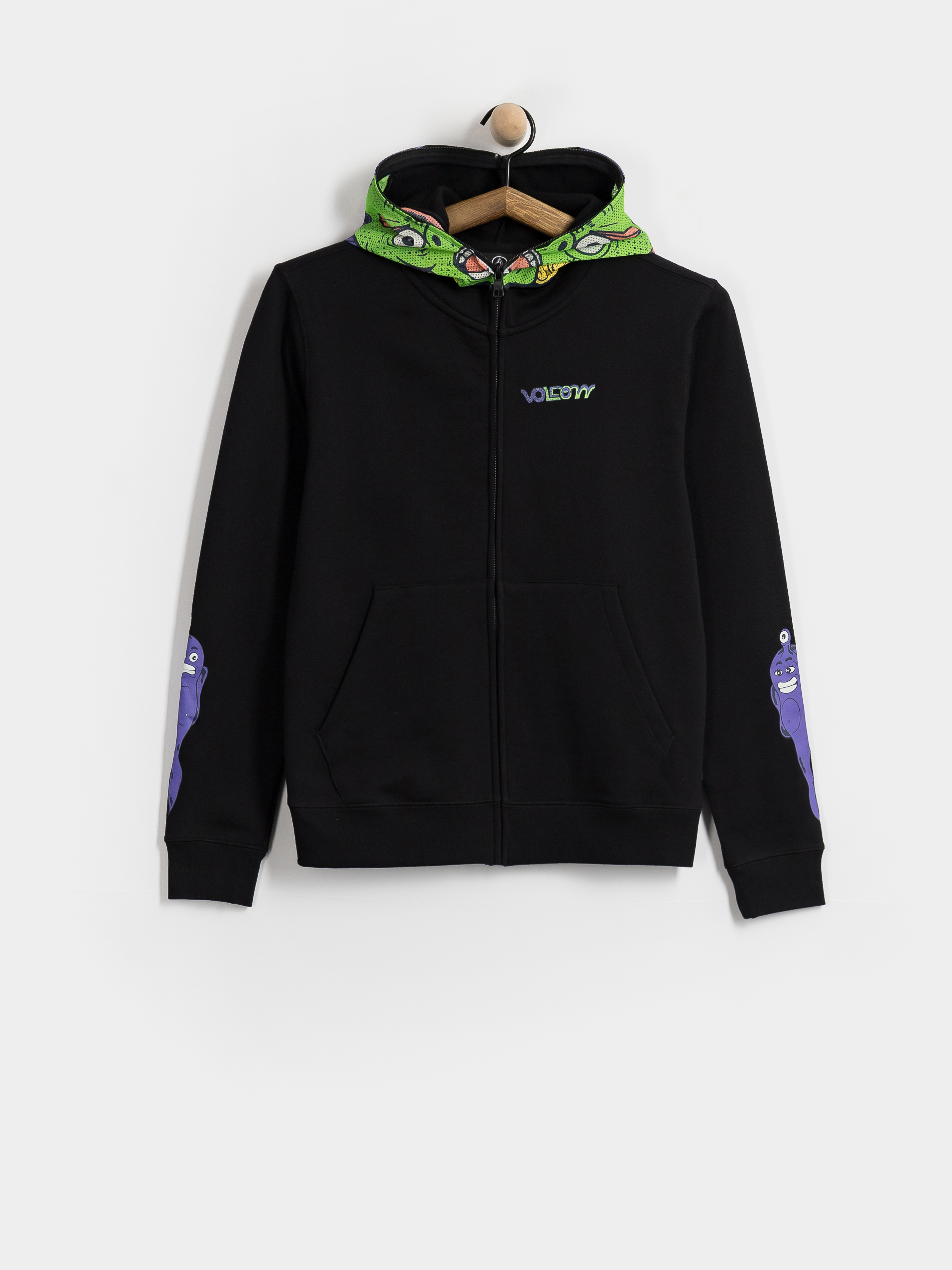 Худі Volcom Fa Ben Sanair Full ZIP JR (black)