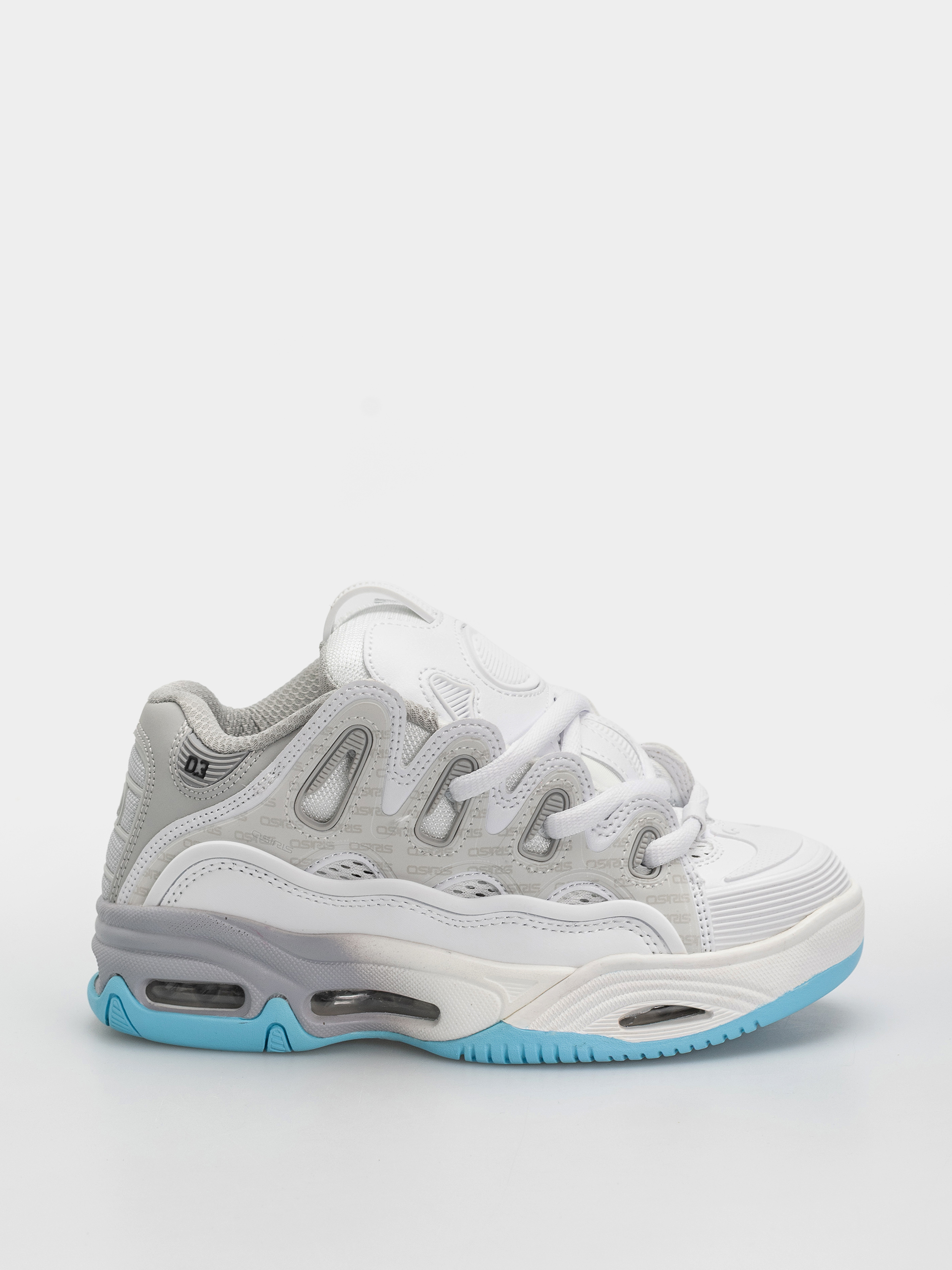 u0412u0437u0443u0442u0442u044f Osiris D3 2001 (white/grey/baby blue)