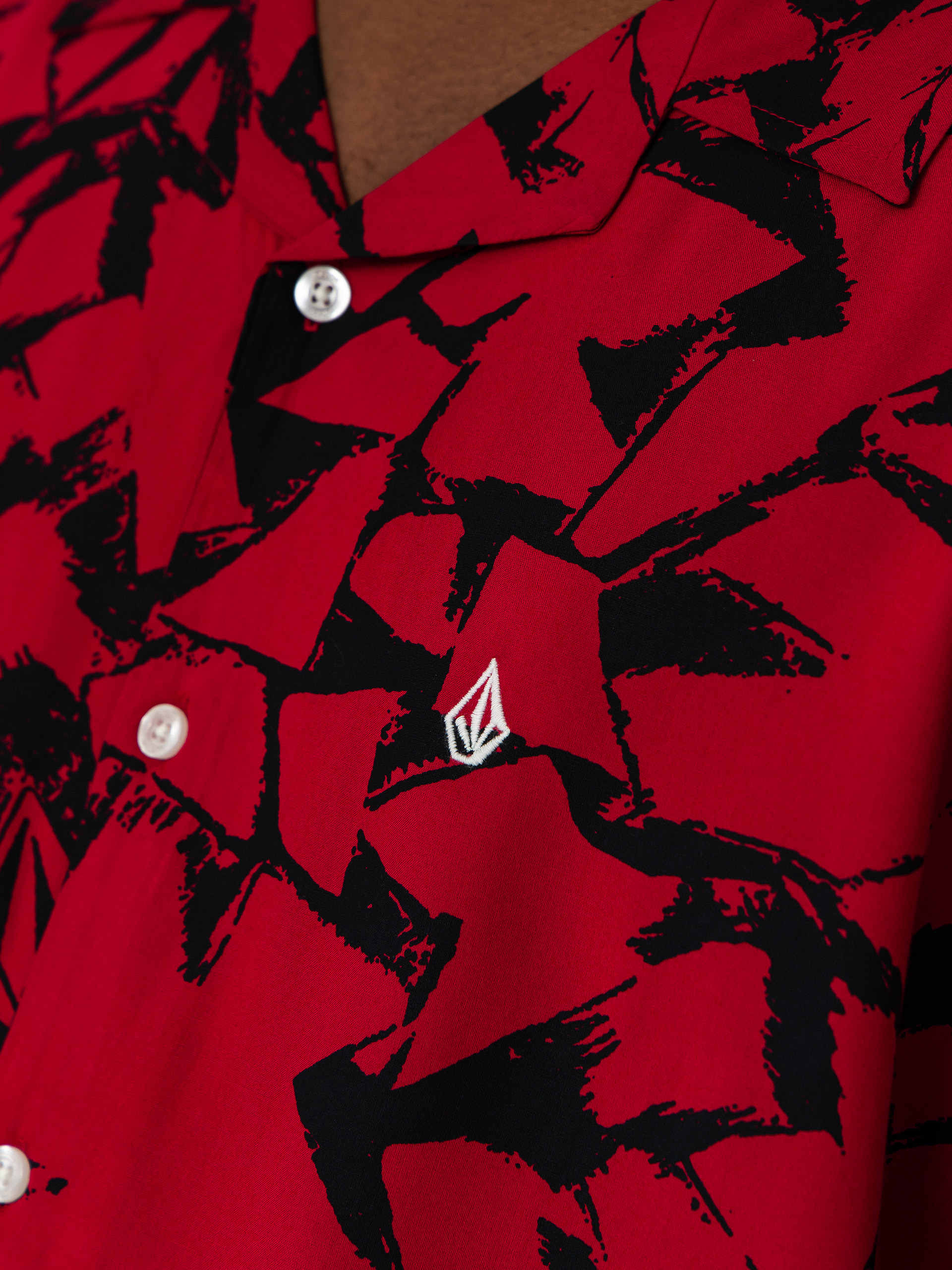 Сорочка Volcom Boldstone (sangria)