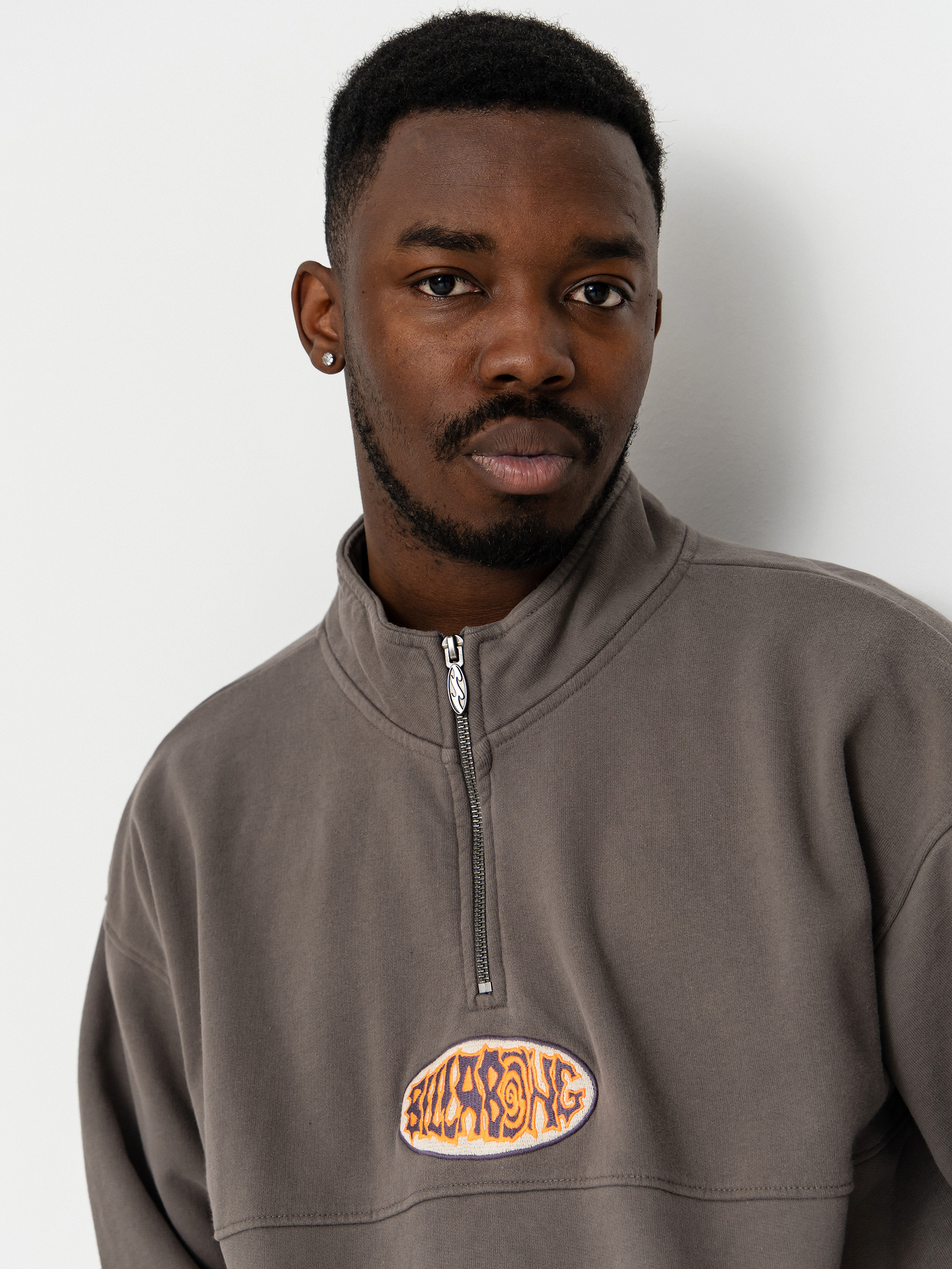 Світшот Billabong Core Lord Half Zip (pewter)