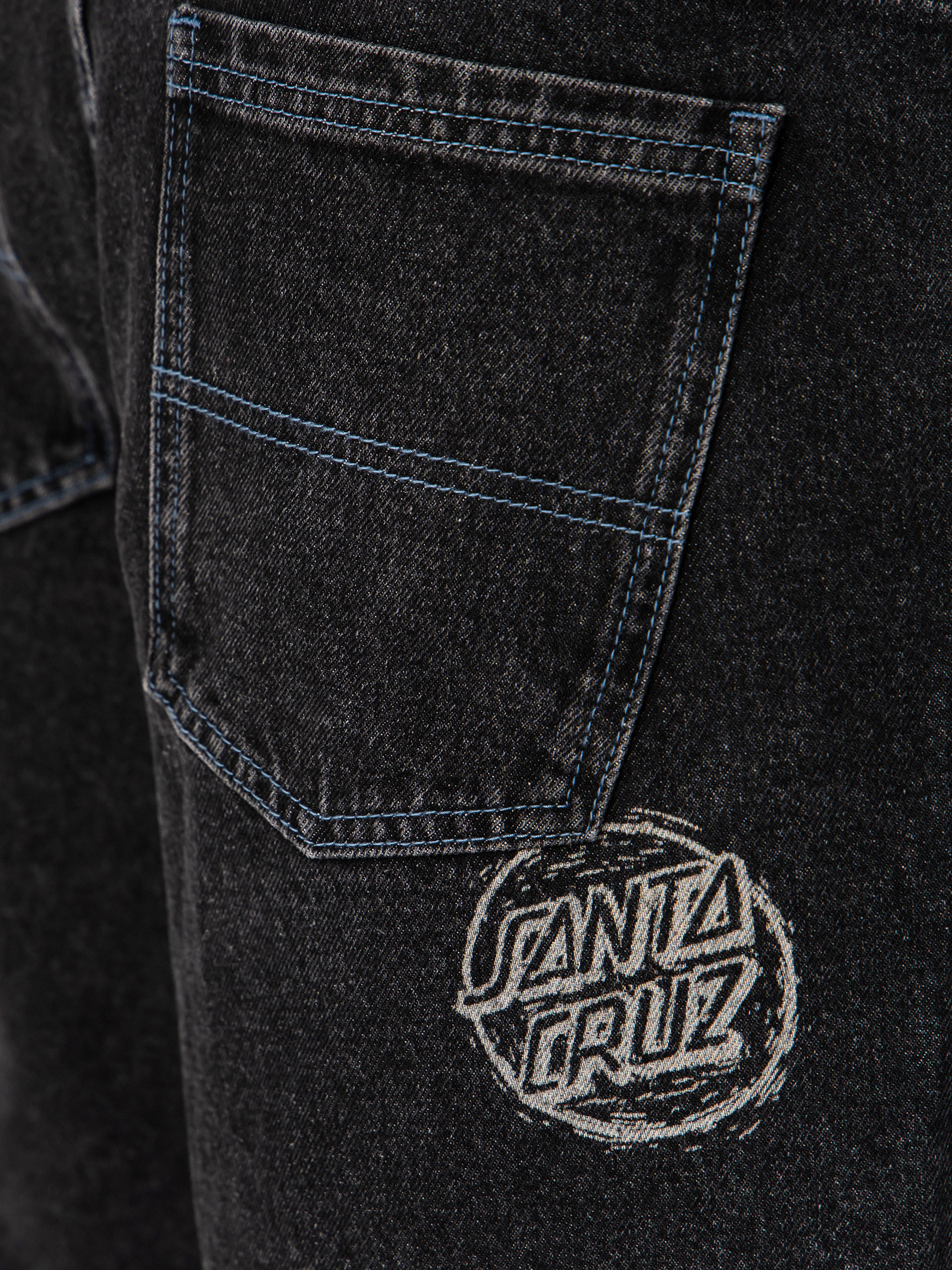 Шорти Santa Cruz Stamped Big (black)