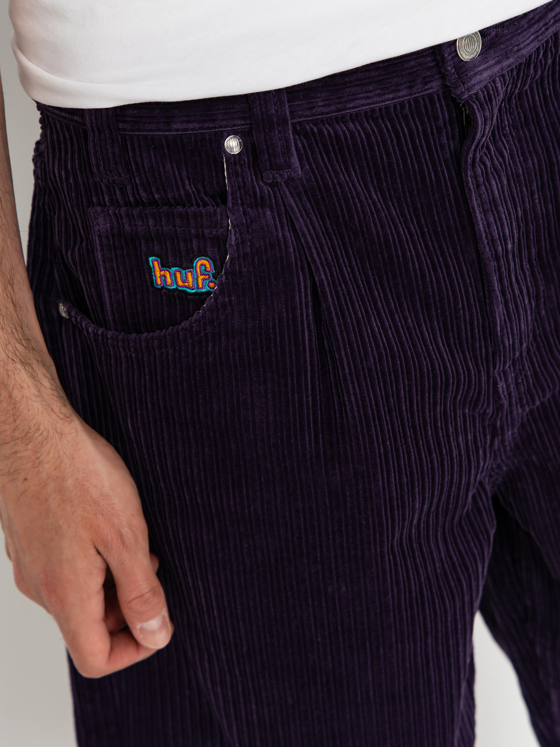 Шорти HUF Cromer Corduroy (dark berry)