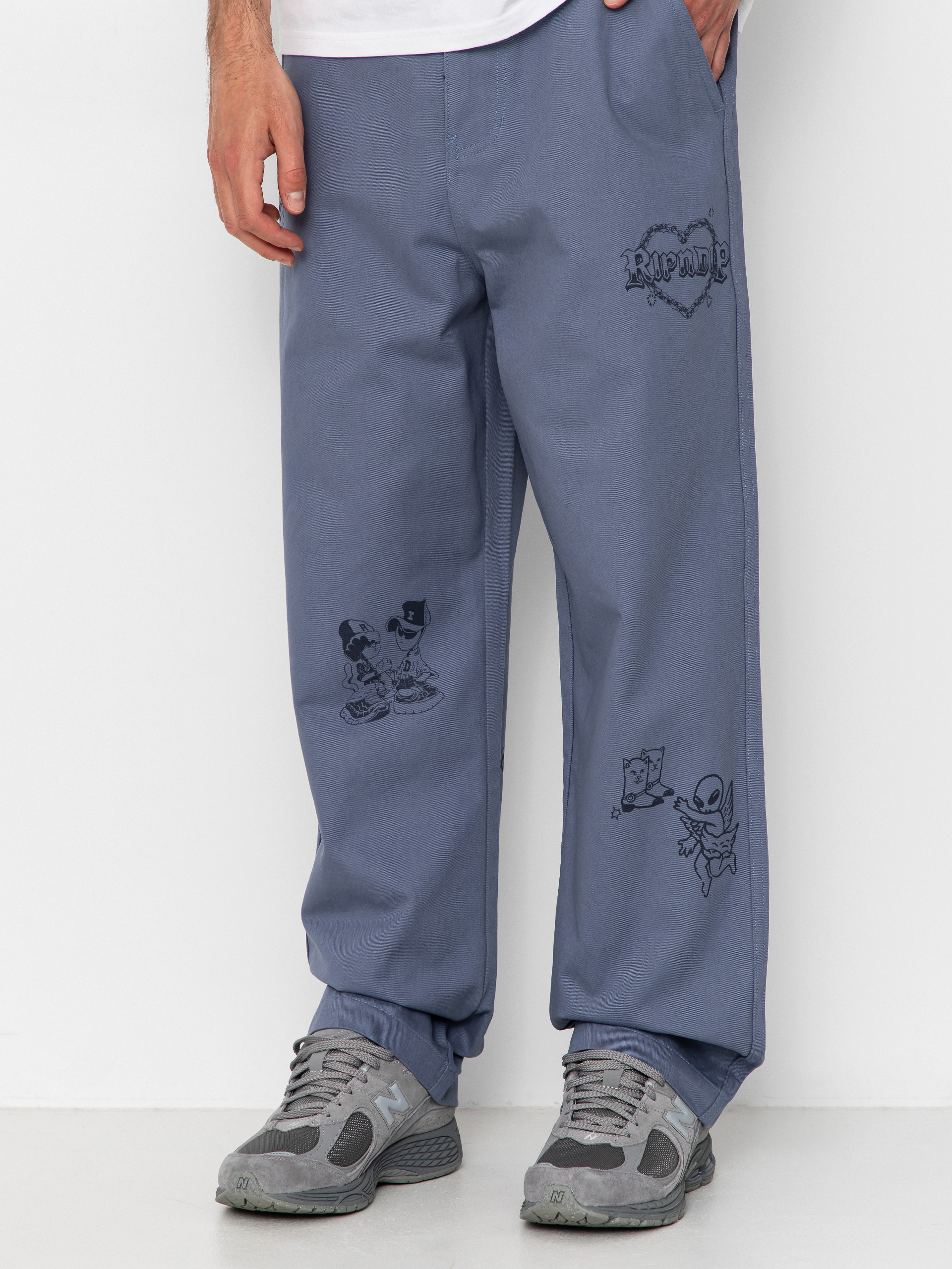 Штани RipNDip Westside Wide Fit (slate)