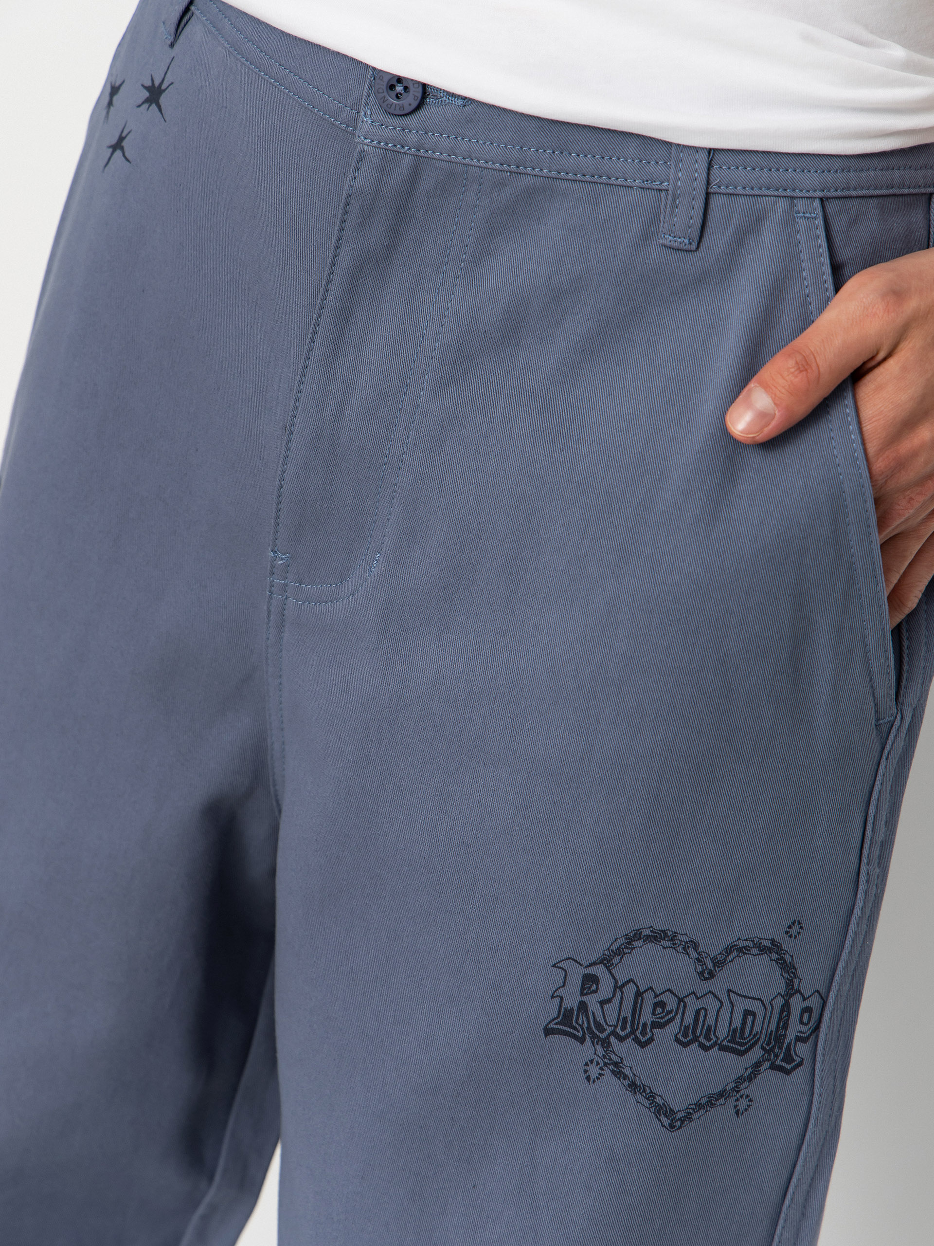 Штани RipNDip Westside Wide Fit (slate)