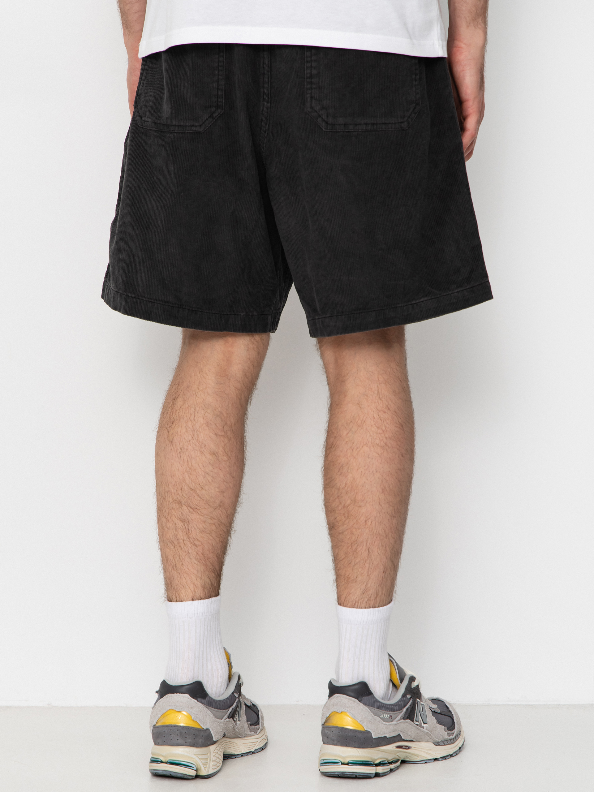Шорти OBEY Horizon (black faded wash)