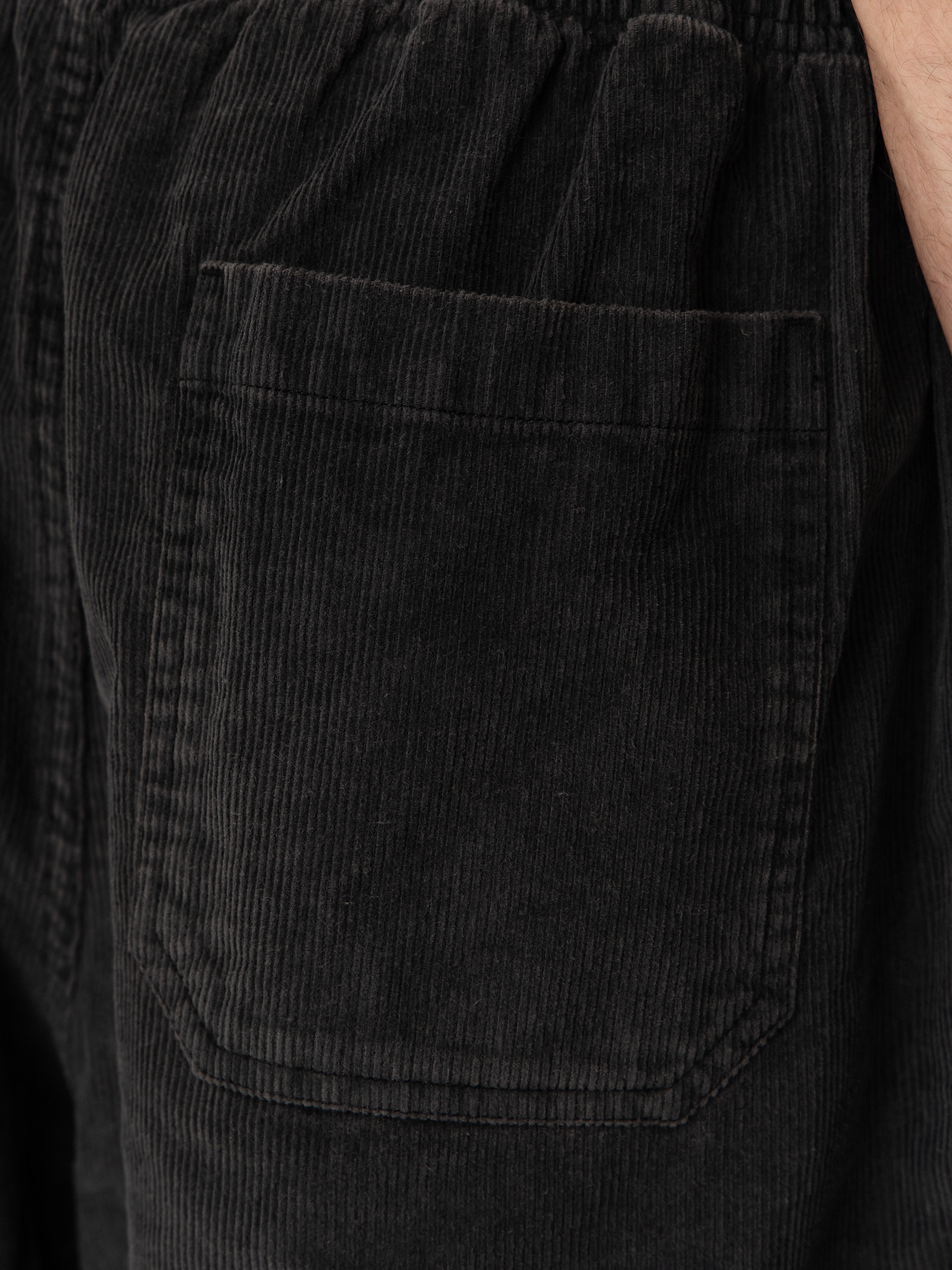 Шорти OBEY Horizon (black faded wash)