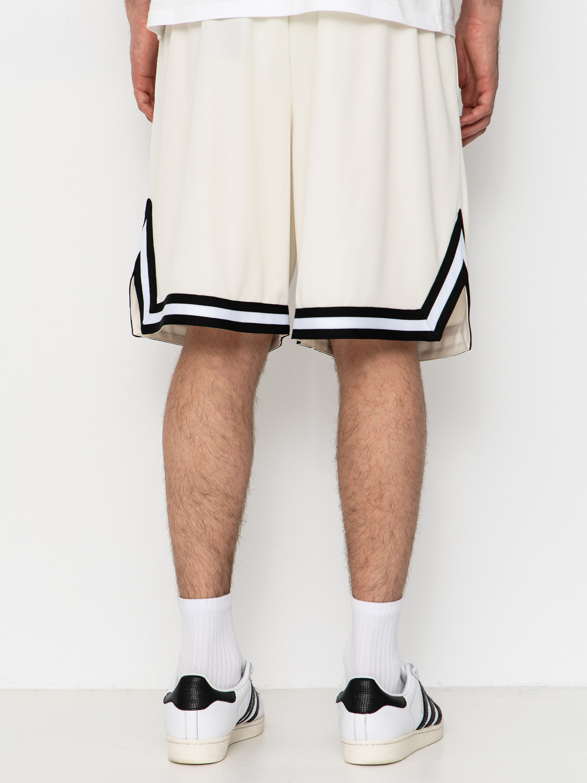Шорти Karl Kani Small Signature Essential Mesh (off white)