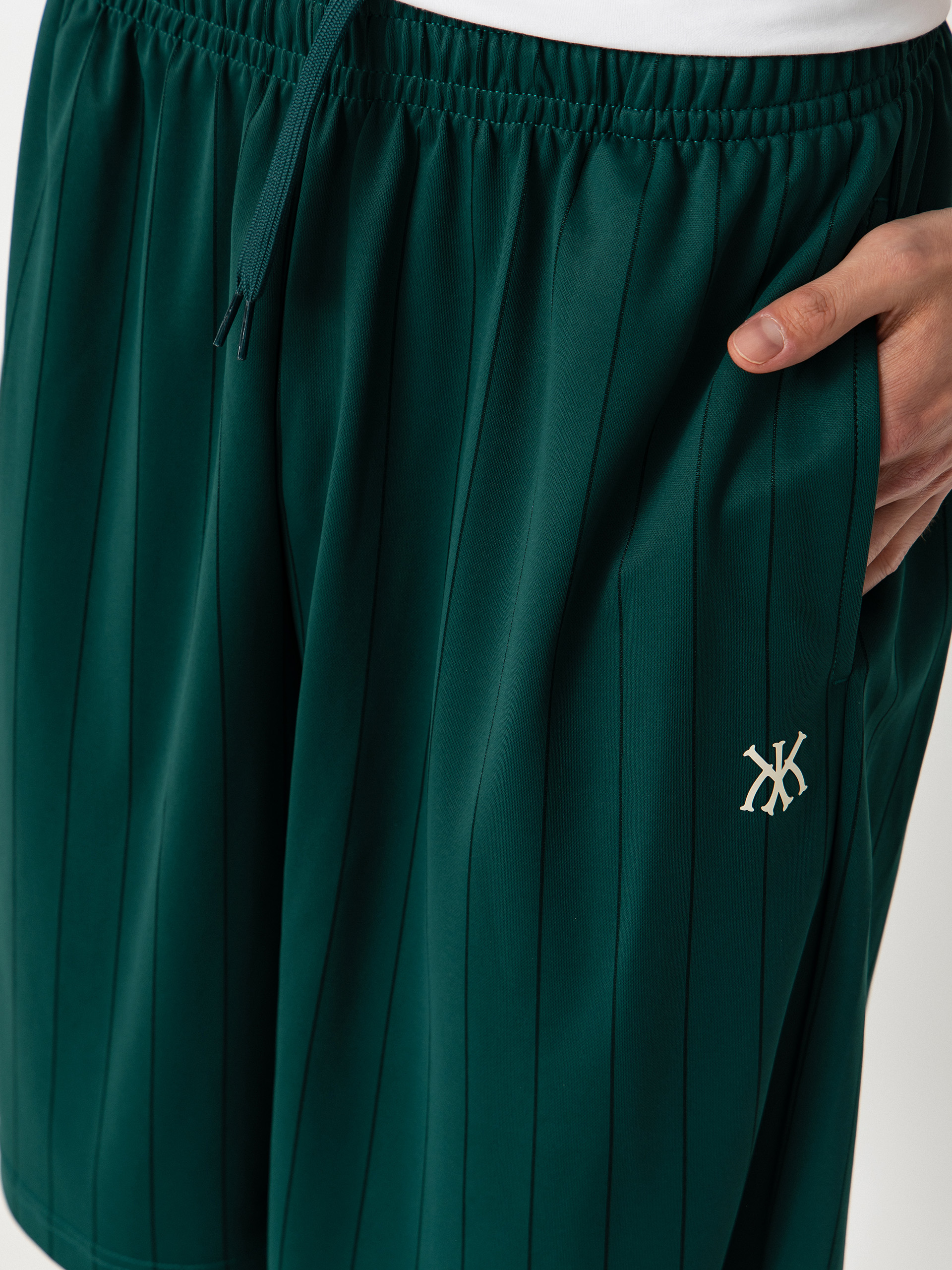 Шорти Karl Kani Insignia Shadow Pinstripe Soccer (green)