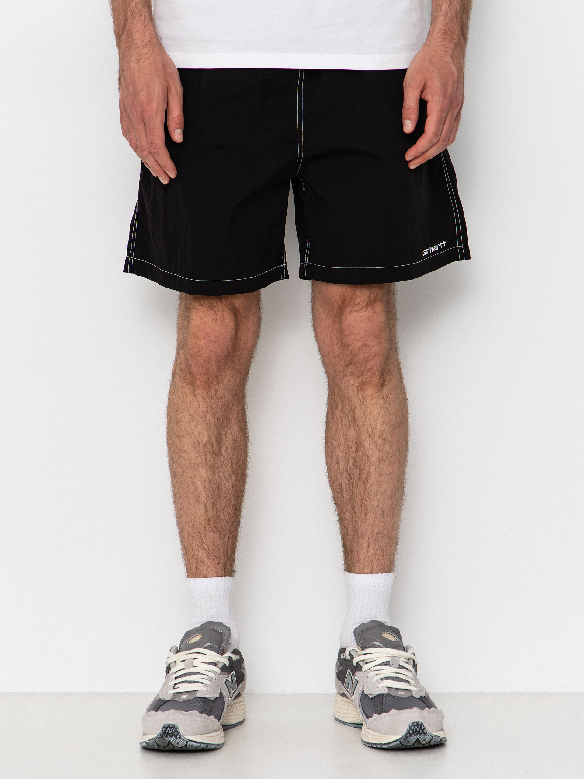 u0428u043eu0440u0442u0438 Carhartt WIP Canby Swim (black/white)