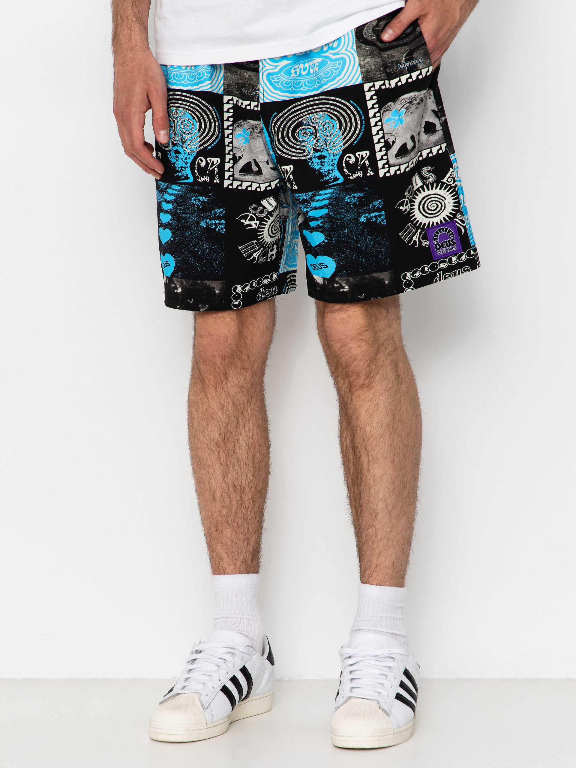 Шорти Deus Ex Machina Washed Away Swim (caviar)