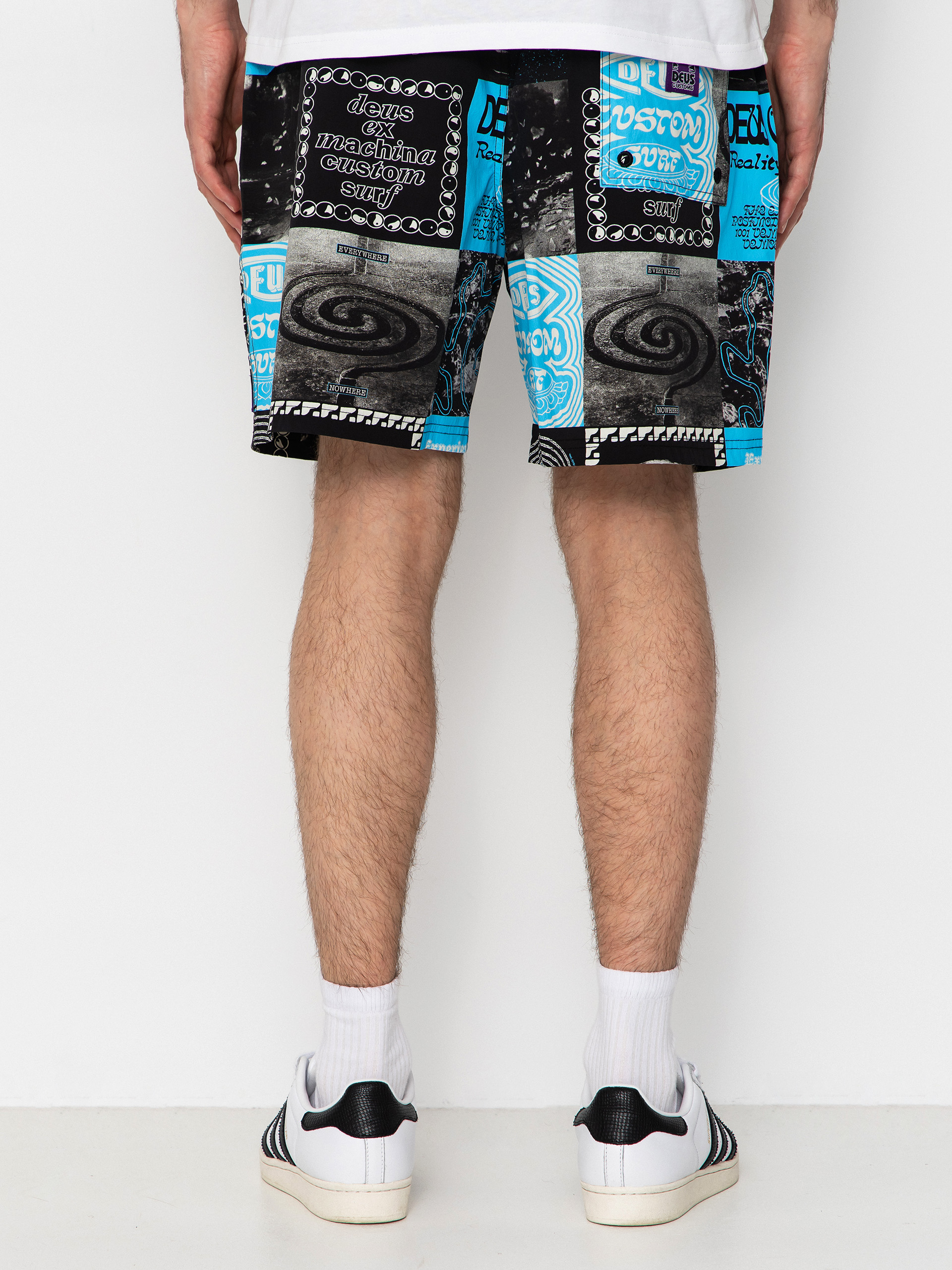 Шорти Deus Ex Machina Washed Away Swim (caviar)