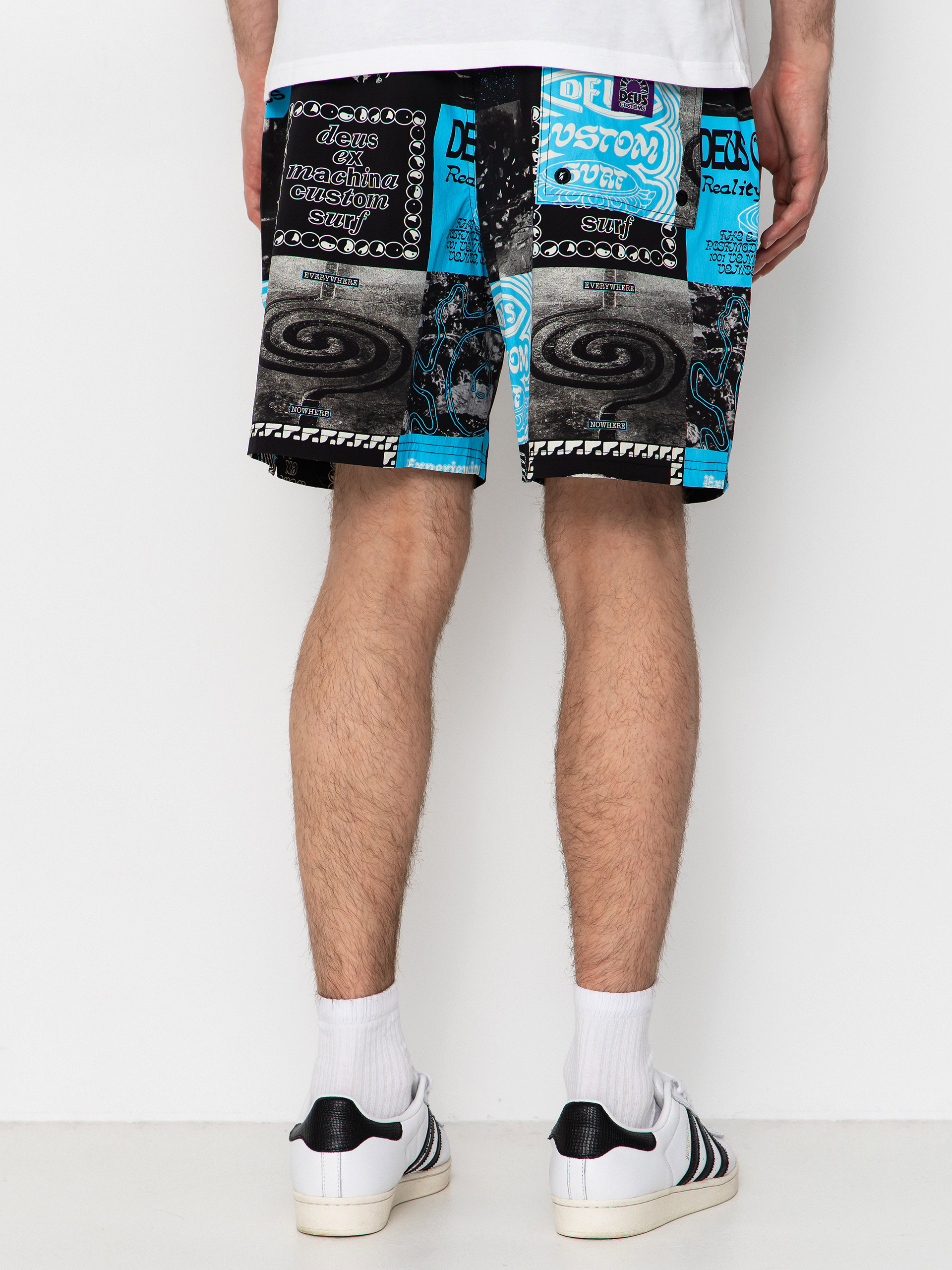 Шорти Deus Ex Machina Washed Away Swim (caviar)