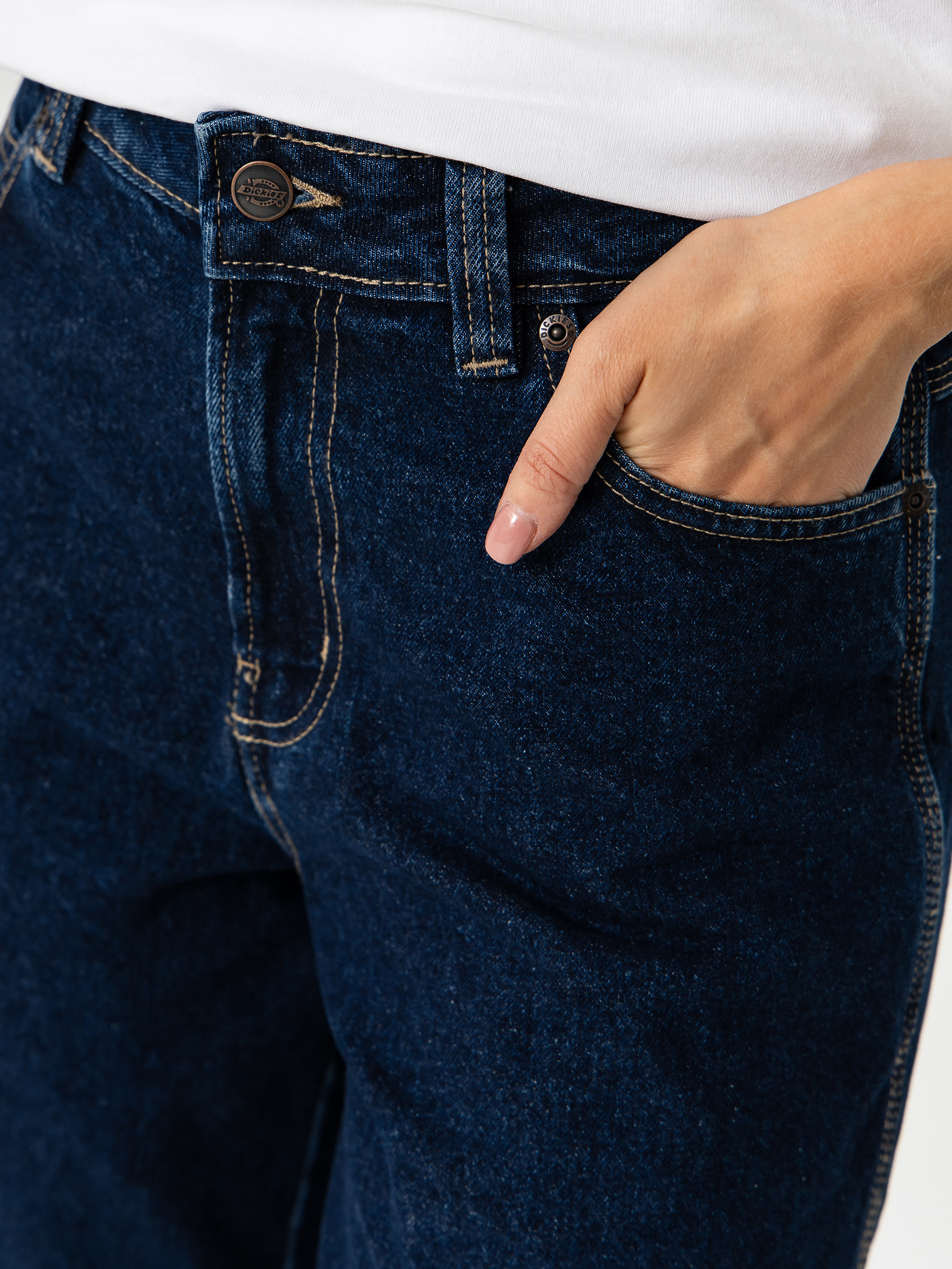 Шорти Dickies 957 13 Inch Denim Wmn (dark indigo)