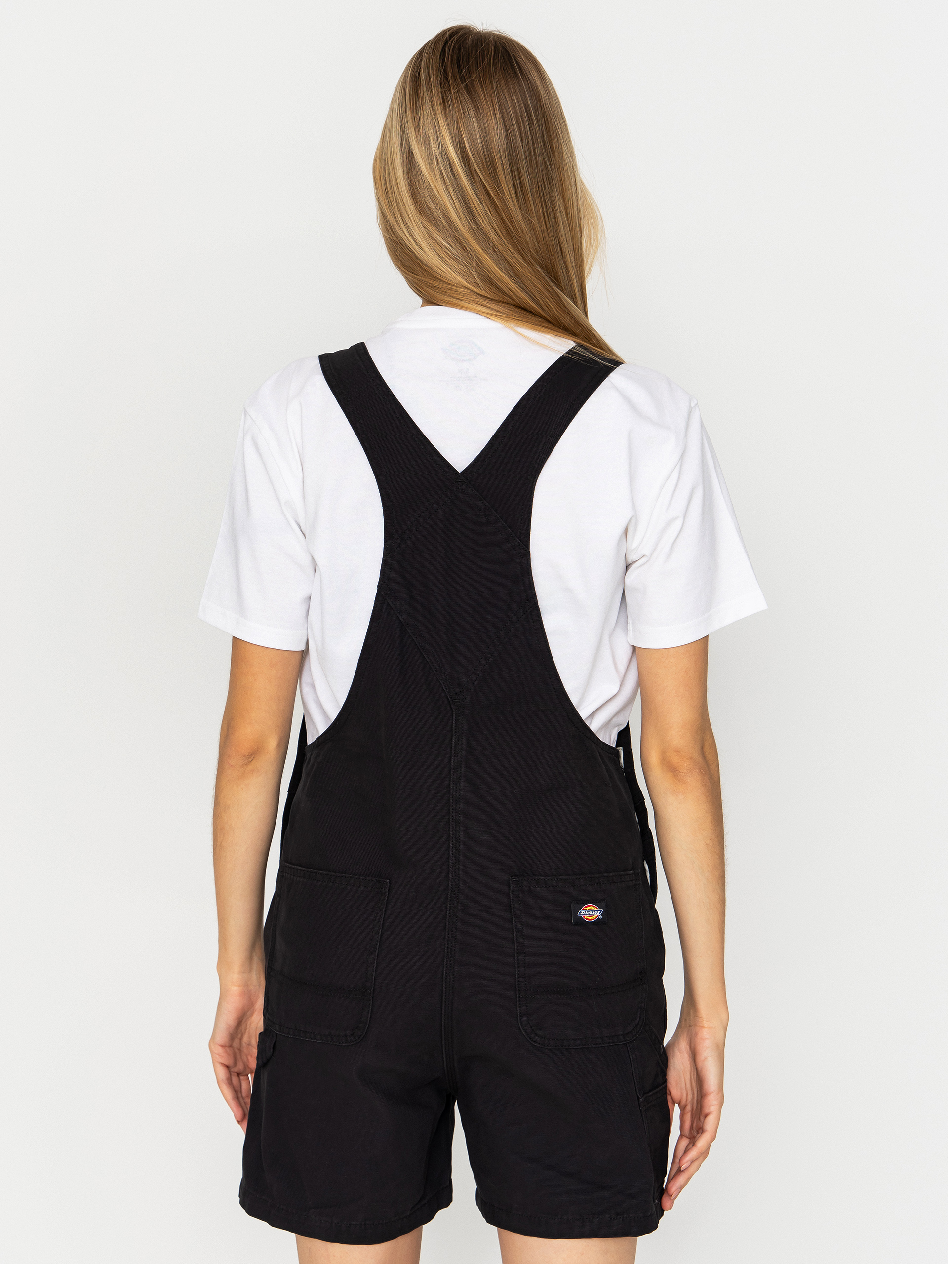Шорти Dickies Lightweight Canvas Short Bib Wmn (black)