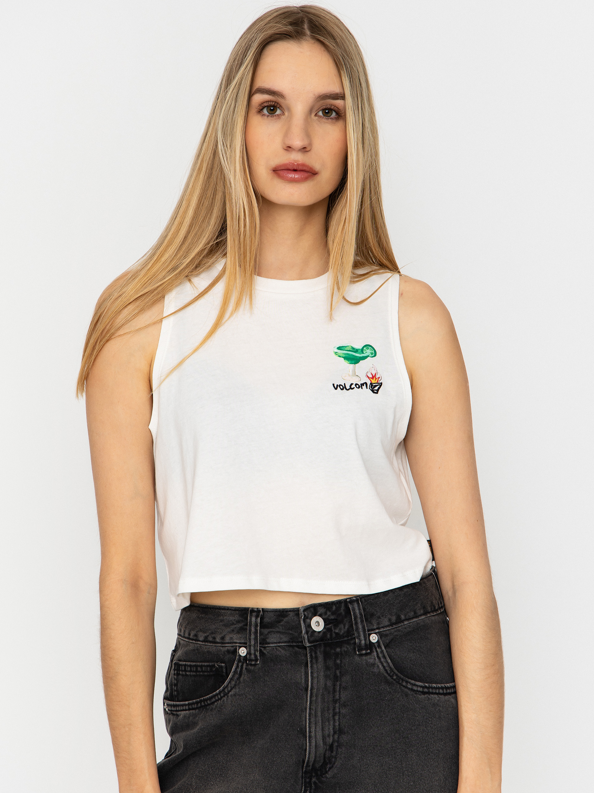  Футболка Volcom Fa Mickey Mason Wmn (off white)