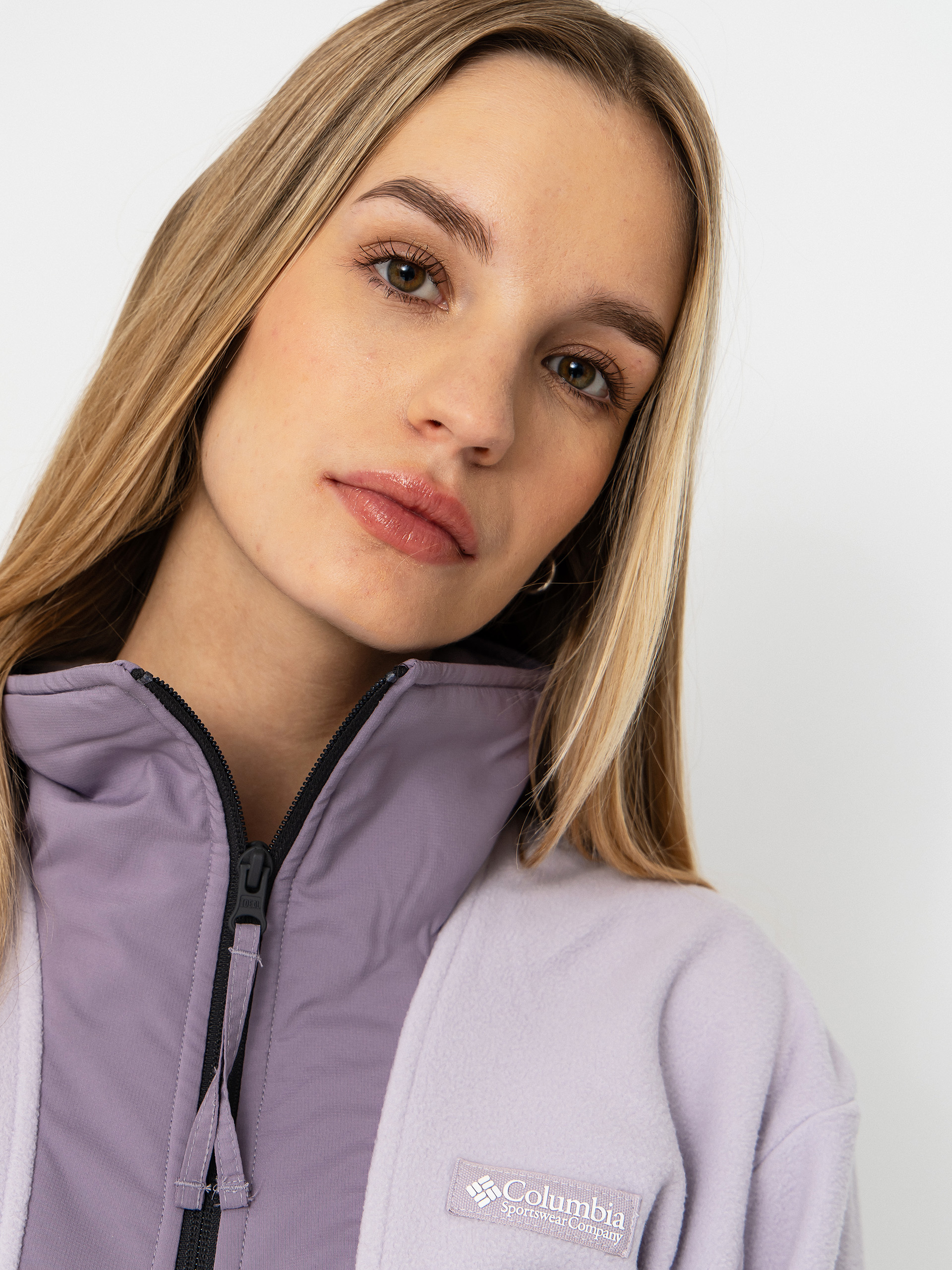 Жіночий Флісовий светр Columbia Sequoia Grove Full Zip (lavender pearl/shale purple)