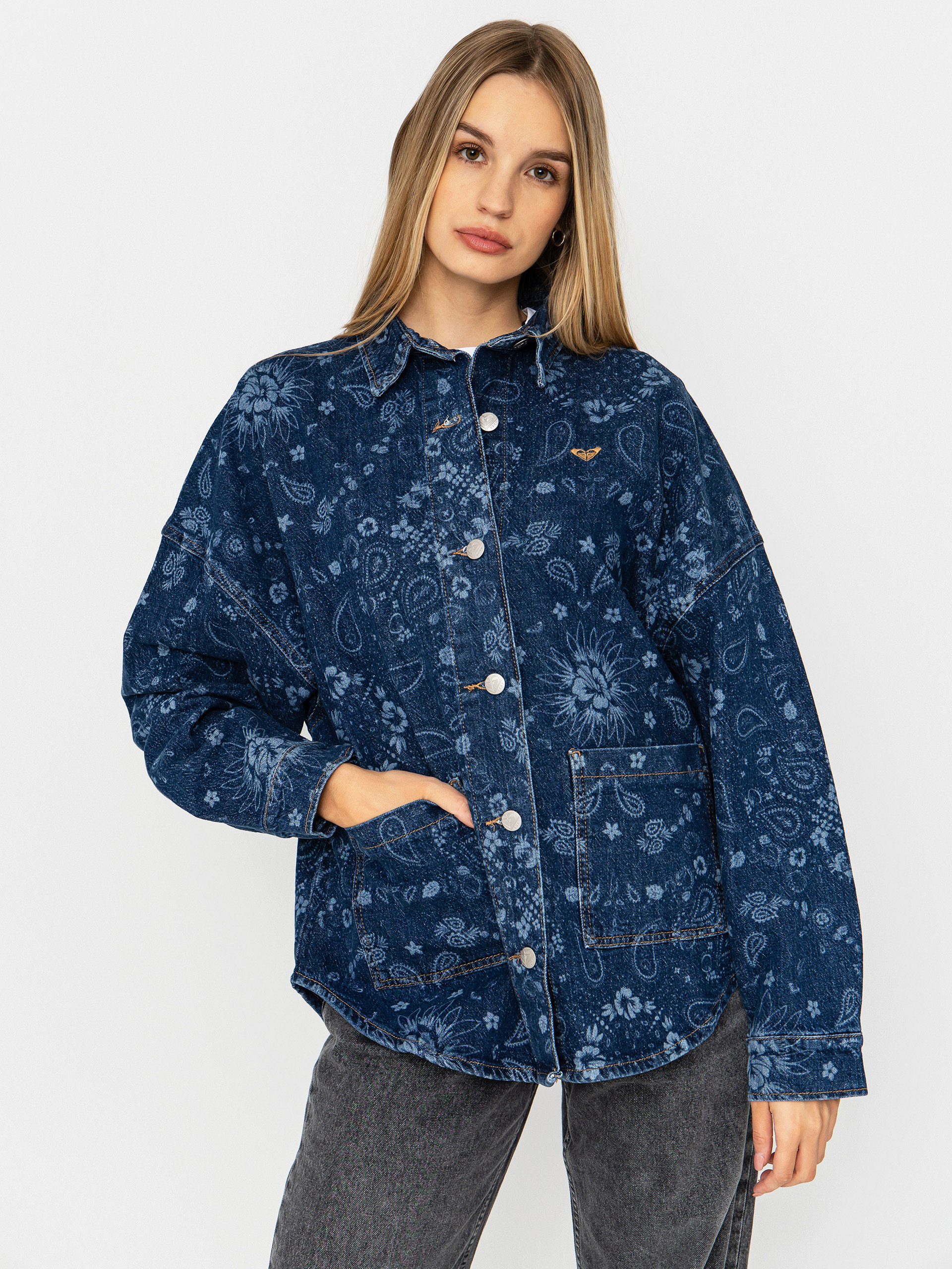 Сорочка Roxy Kick Back Washed Denim Wmn