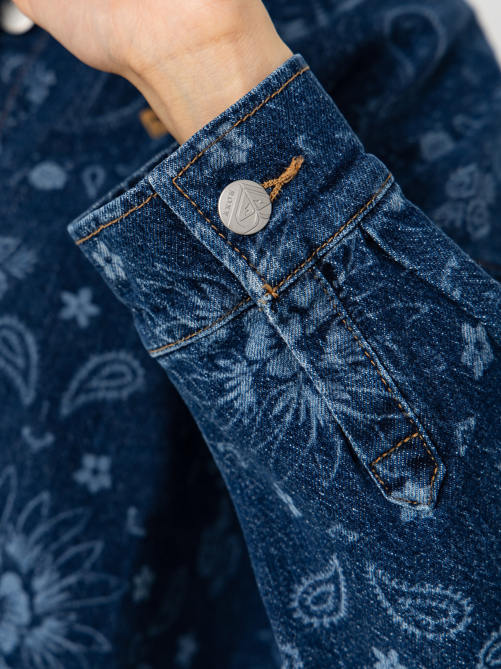 Сорочка Roxy Kick Back Washed Denim Wmn (ocean blue)