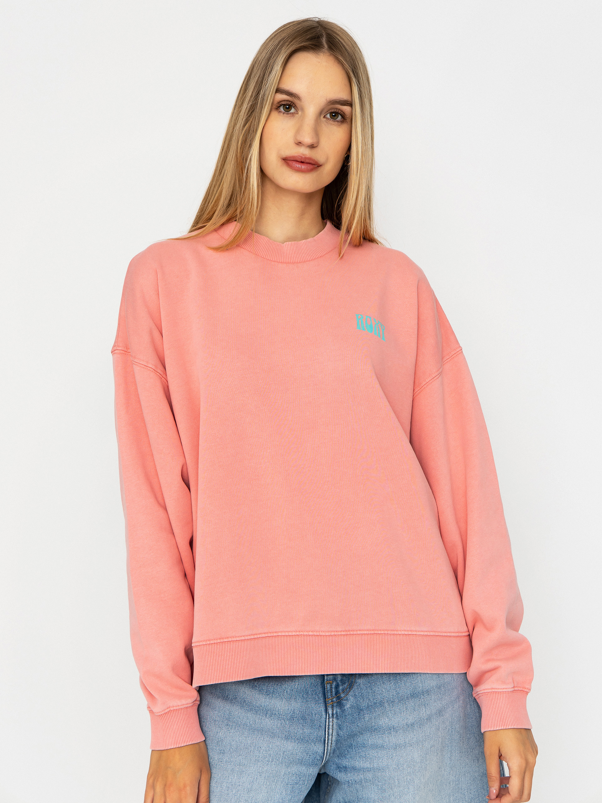 Світшот Roxy Lineup Oversized Wmn (plumeria)