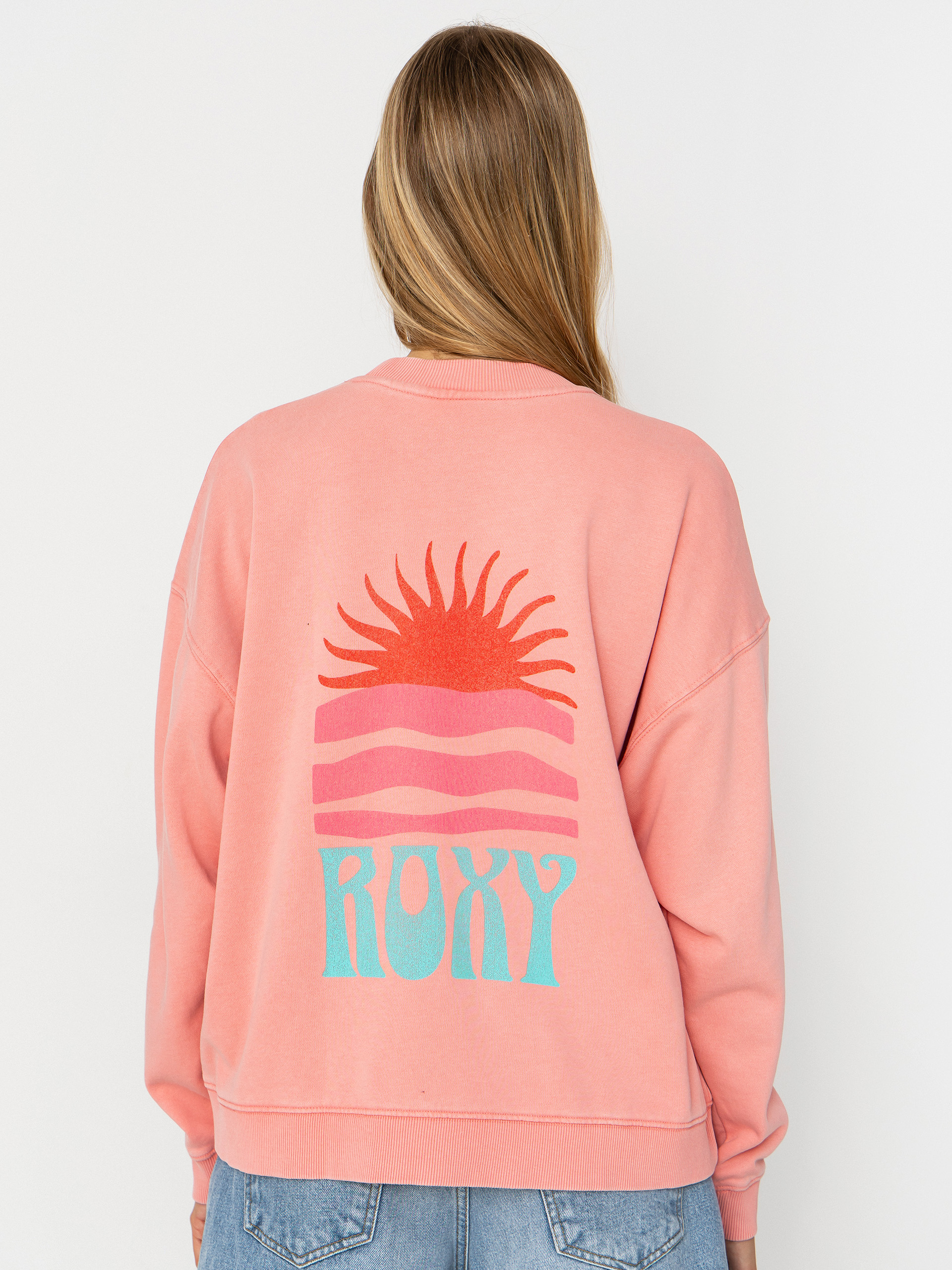Світшот Roxy Lineup Oversized Wmn (plumeria)
