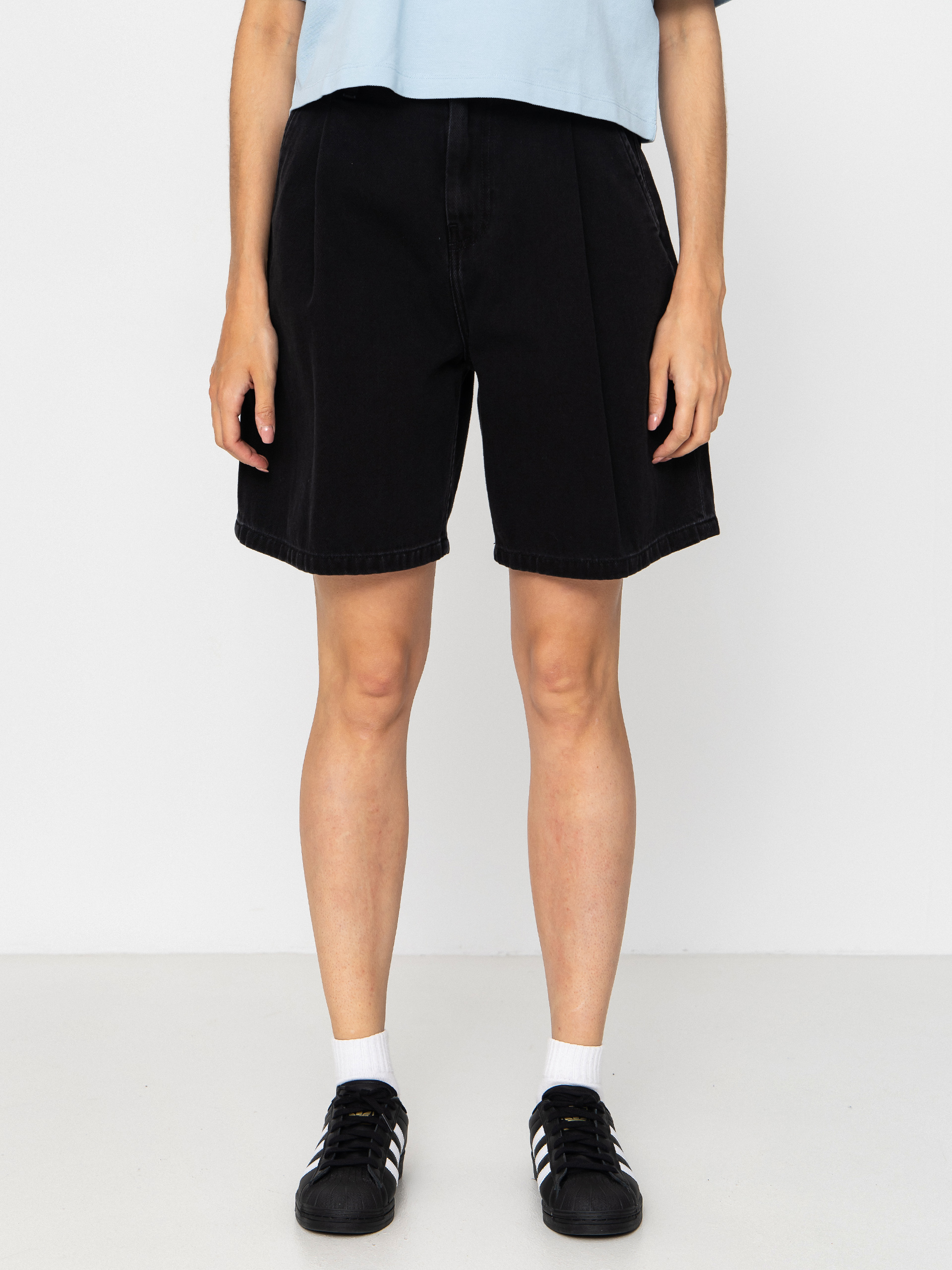u0428u043eu0440u0442u0438 Carhartt WIP Alta Wmn (black stone washed)