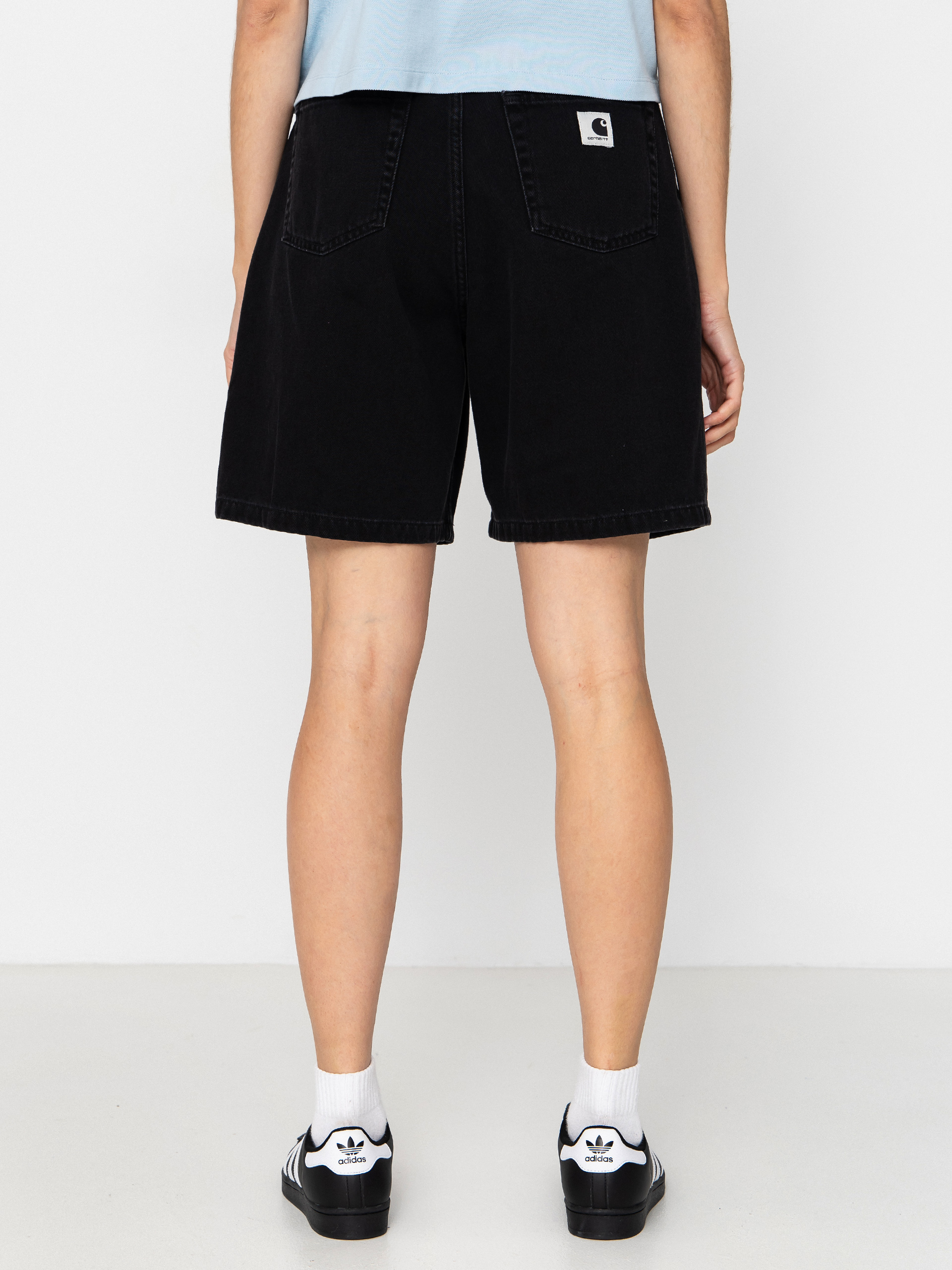 Шорти Carhartt WIP Alta Wmn (black stone washed)