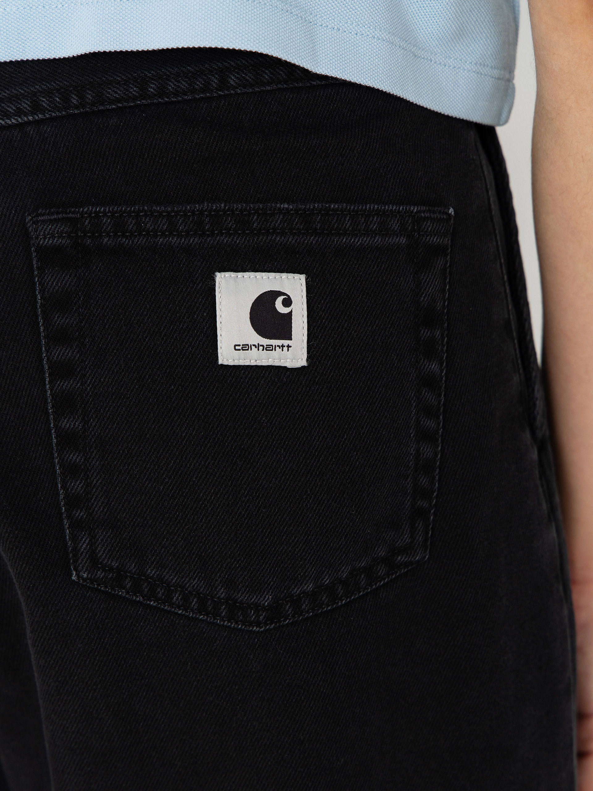 Шорти Carhartt WIP Alta Wmn (black stone washed)