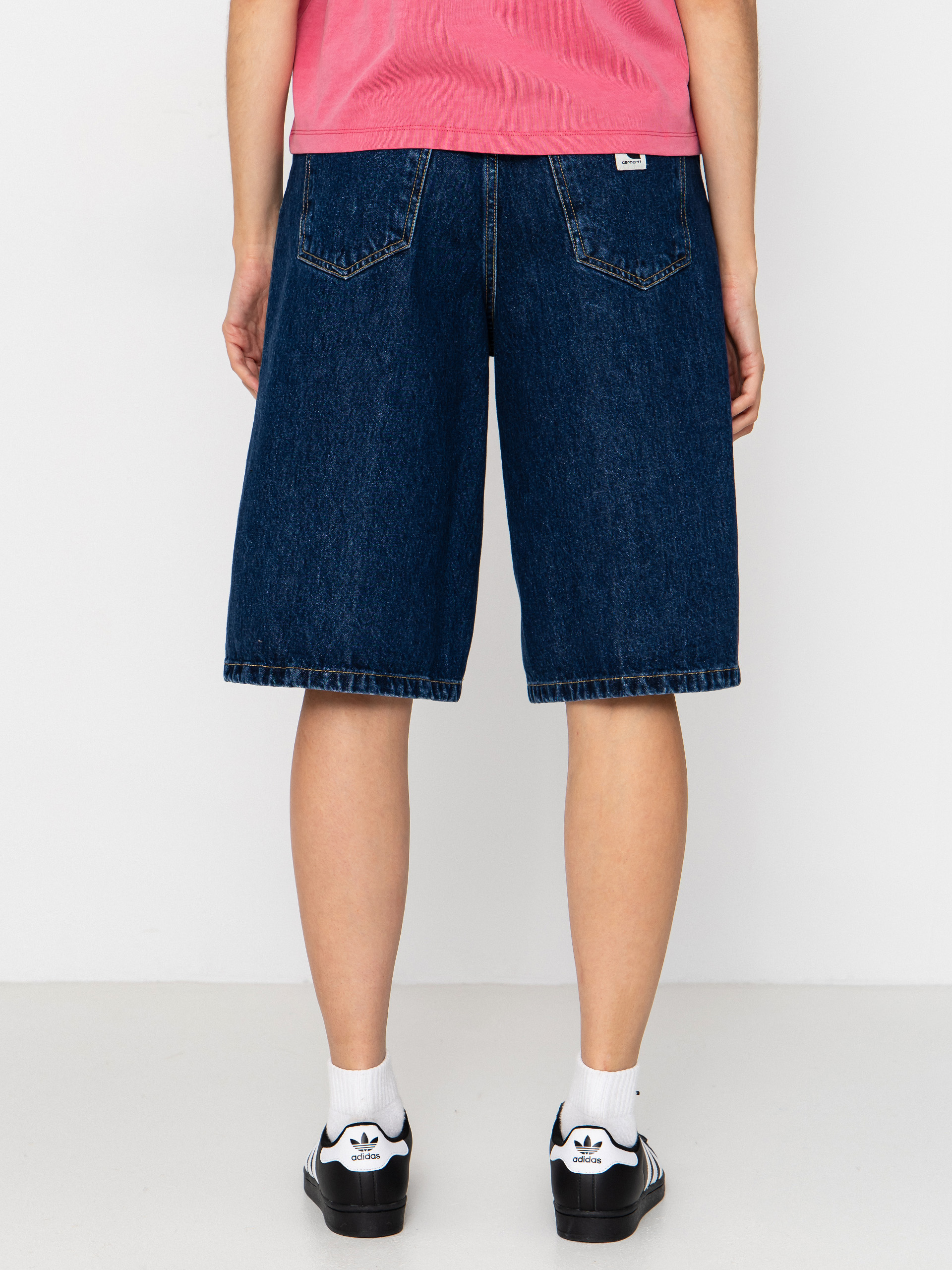 Шорти Carhartt WIP Belmont Wmn (blue stone washed)