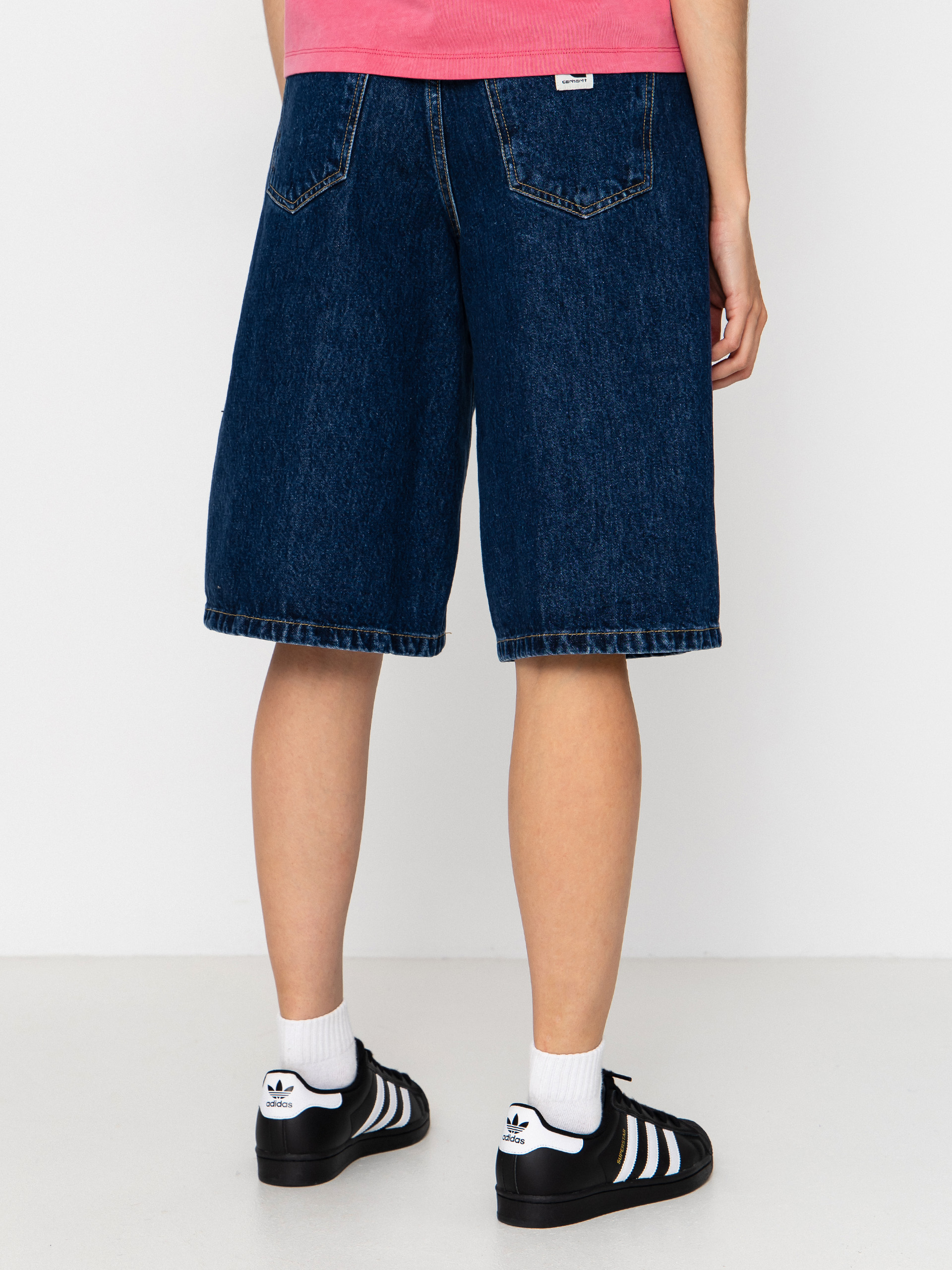 Шорти Carhartt WIP Belmont Wmn (blue stone washed)