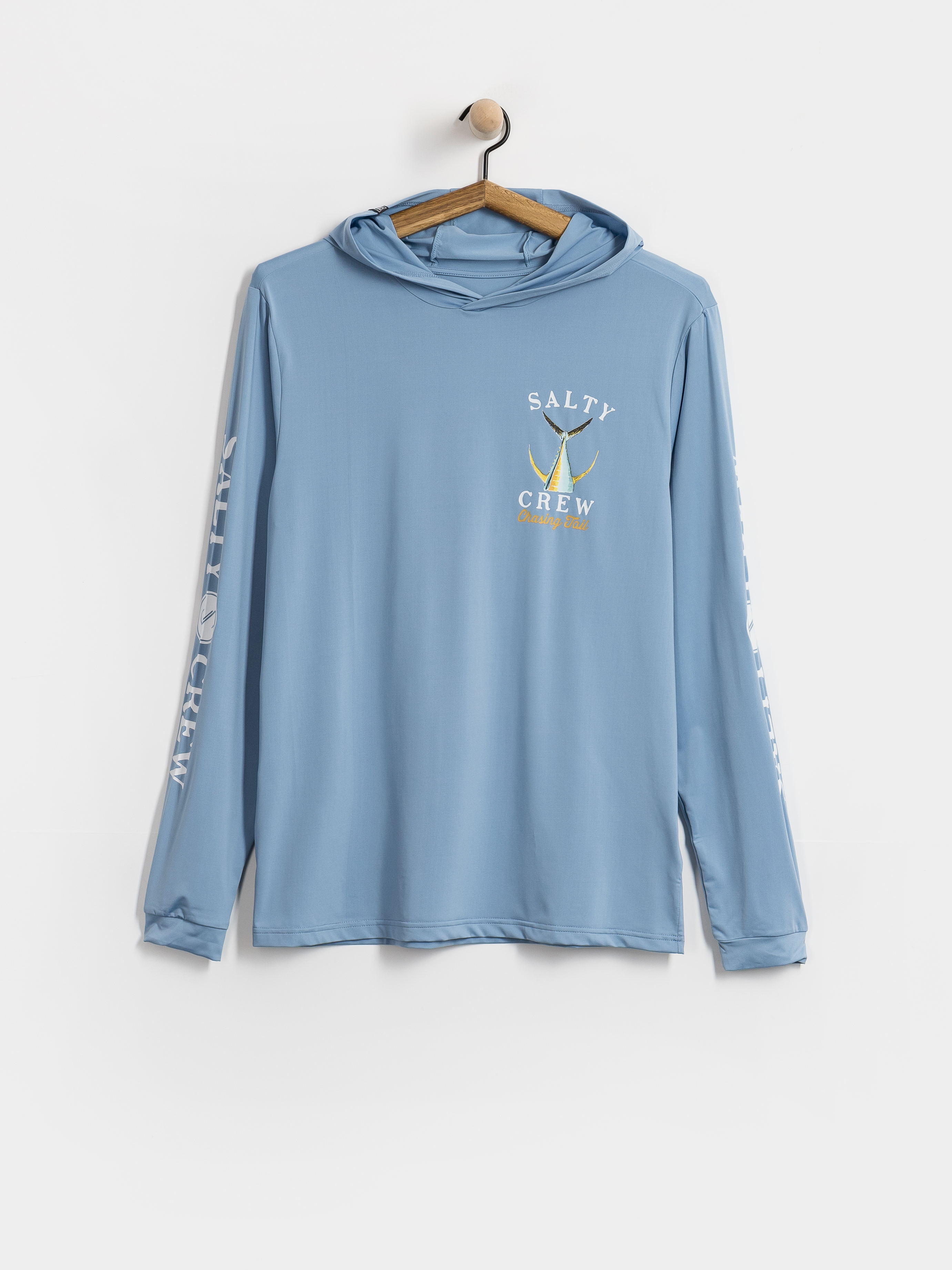 Лонгслів Salty Crew Tailed Hood Sunshirt (marine blue)