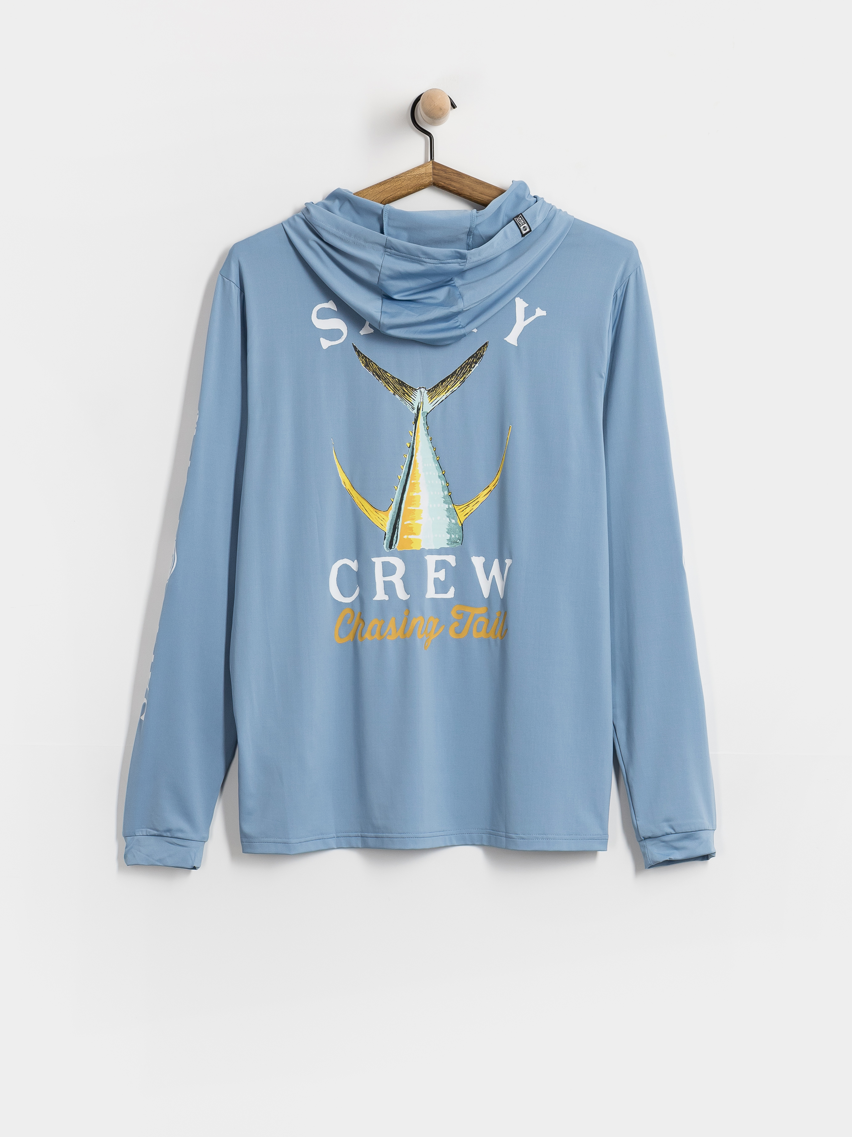 Лонгслів Salty Crew Tailed Hood Sunshirt (marine blue)