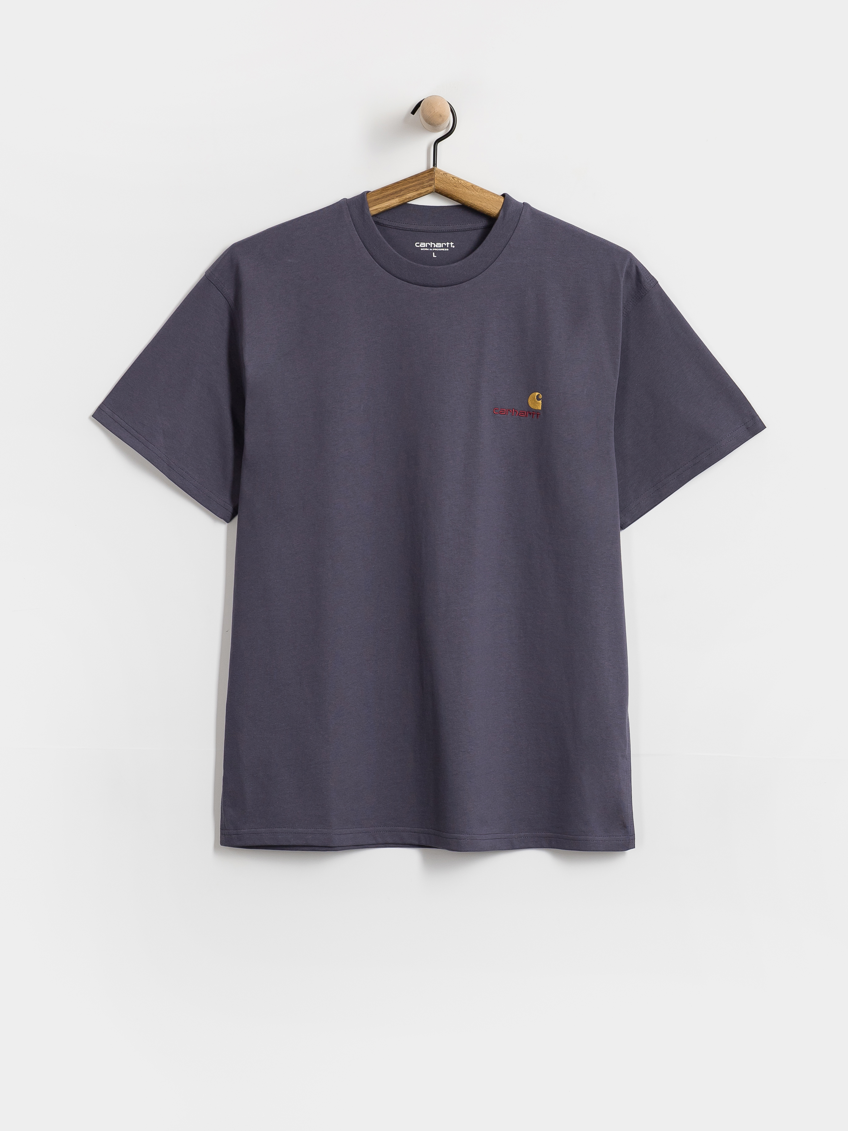 Футболка Carhartt WIP American Script (shady purple)