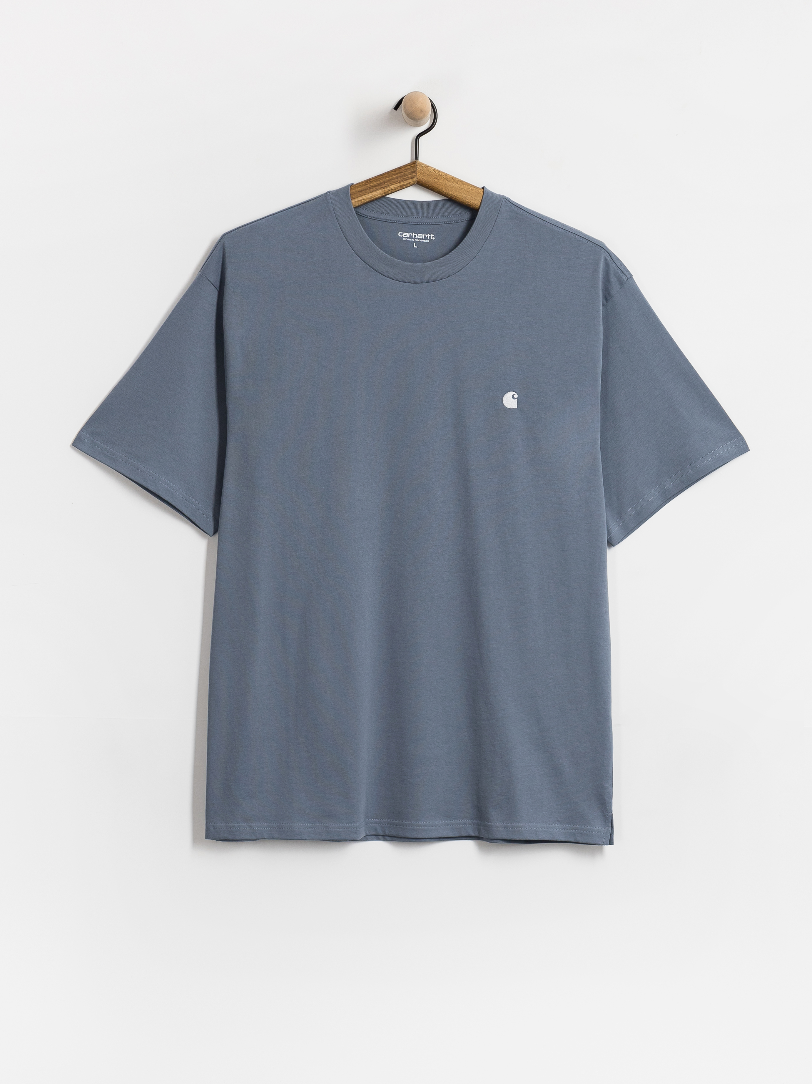 Футболка Carhartt WIP Madison (shady blue/white)