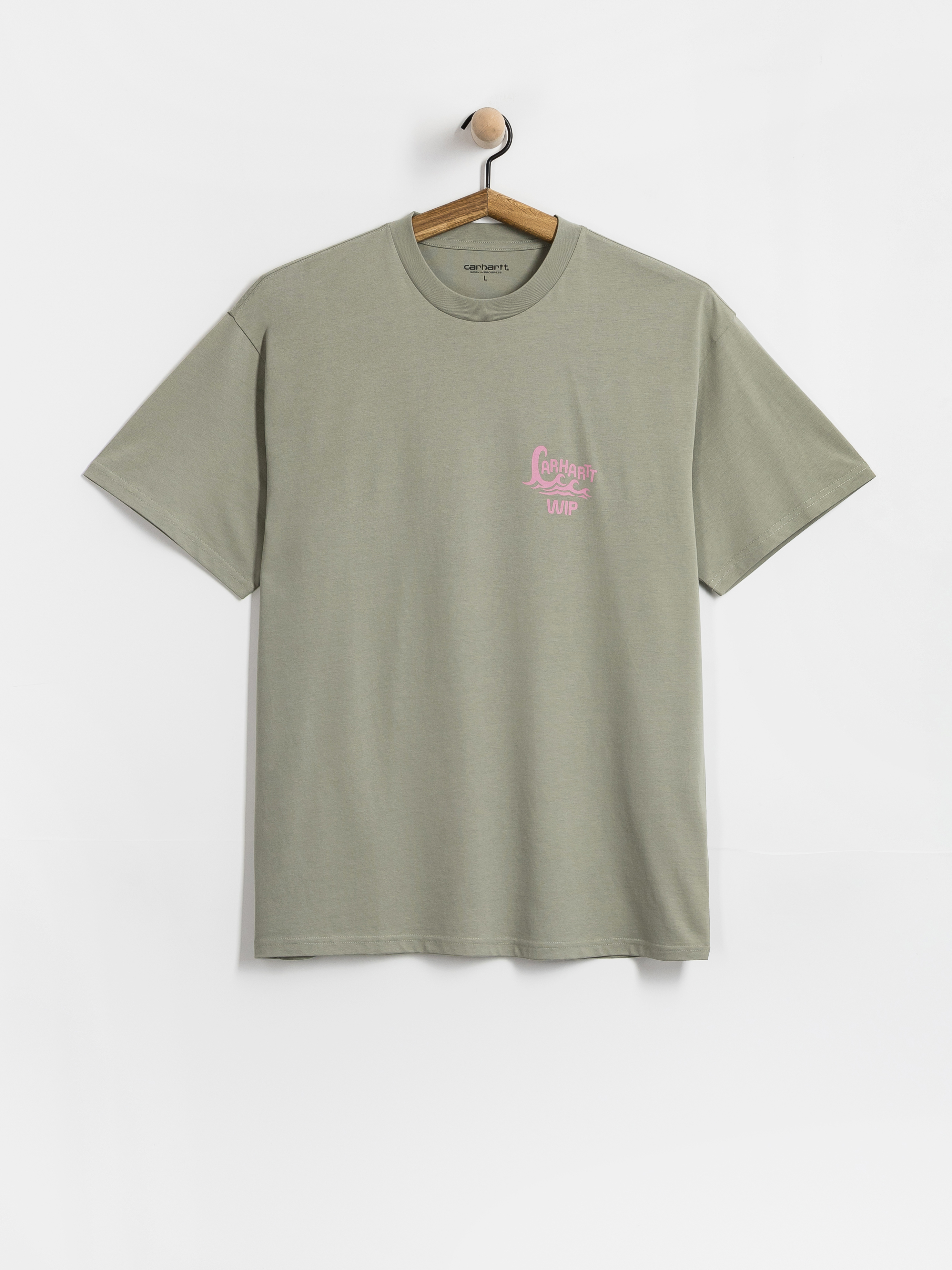 Футболка Carhartt WIP Waves (shady green)