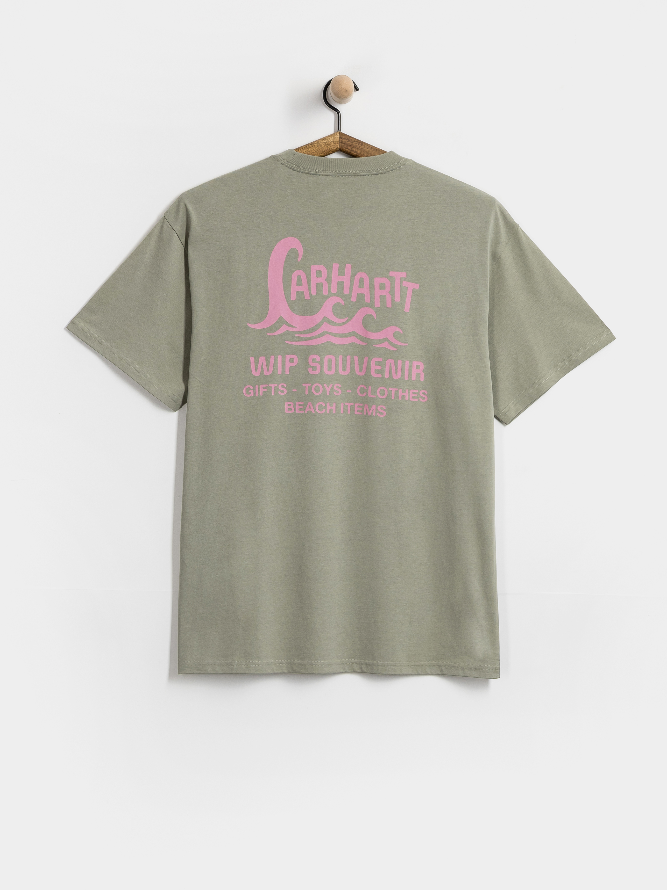 Футболка Carhartt WIP Waves (shady green)