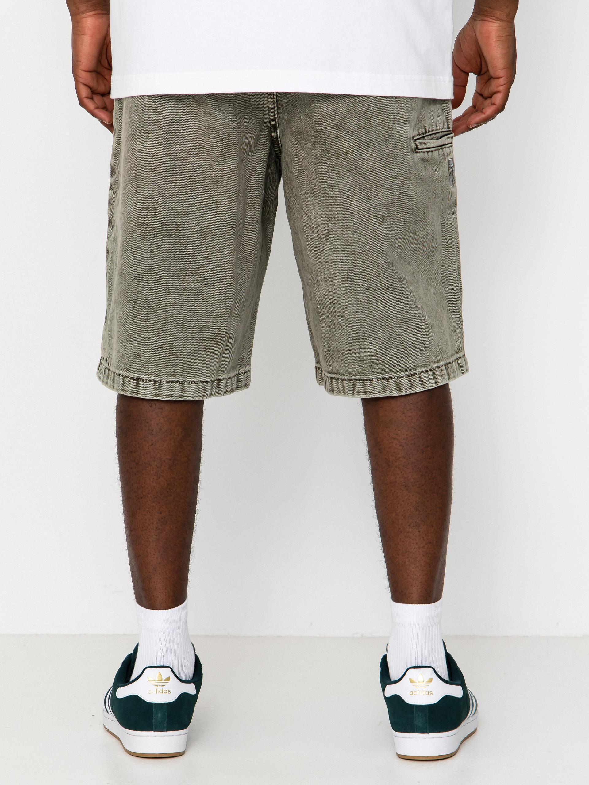 Шорти Poetic Collective Painter (grey denim wash)